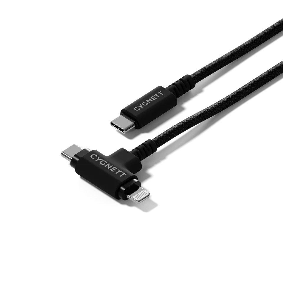 Cygnett Unite cavo USB-C Lightning 60W 1m nero