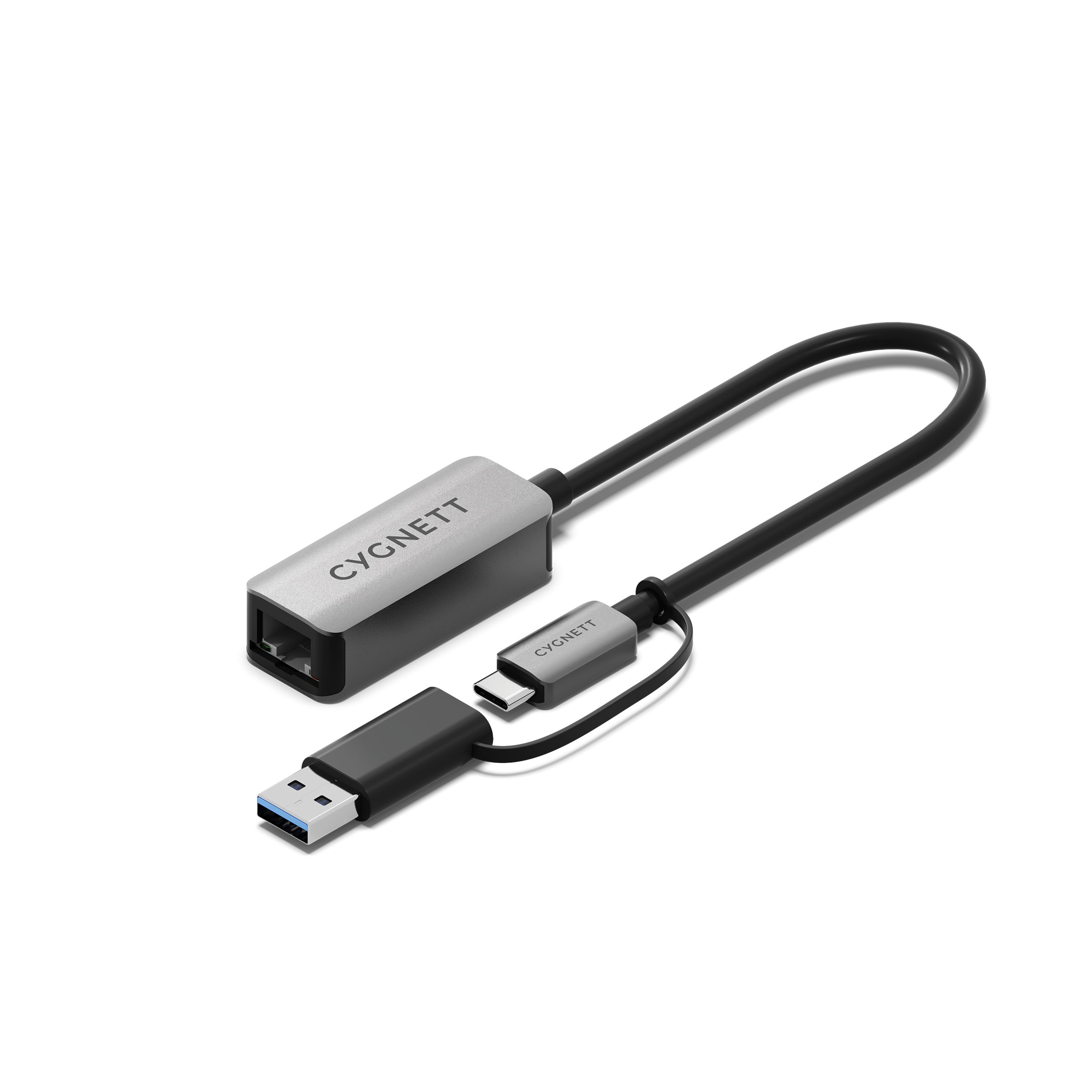 Cygnett adattatore Ethernet USB-C 2,5 Gbps hub
