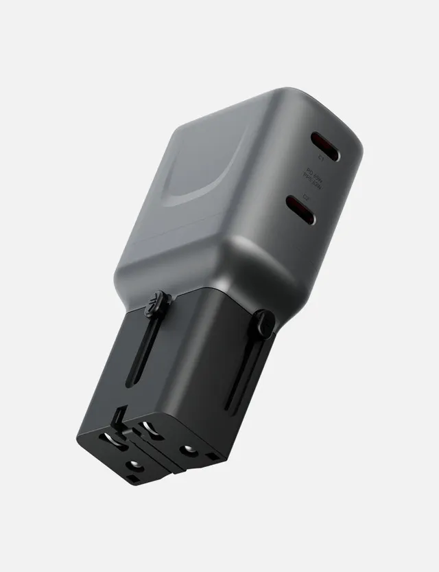 Energea TravelGo Adapter 65 adattatore viaggio 65W gunmetal