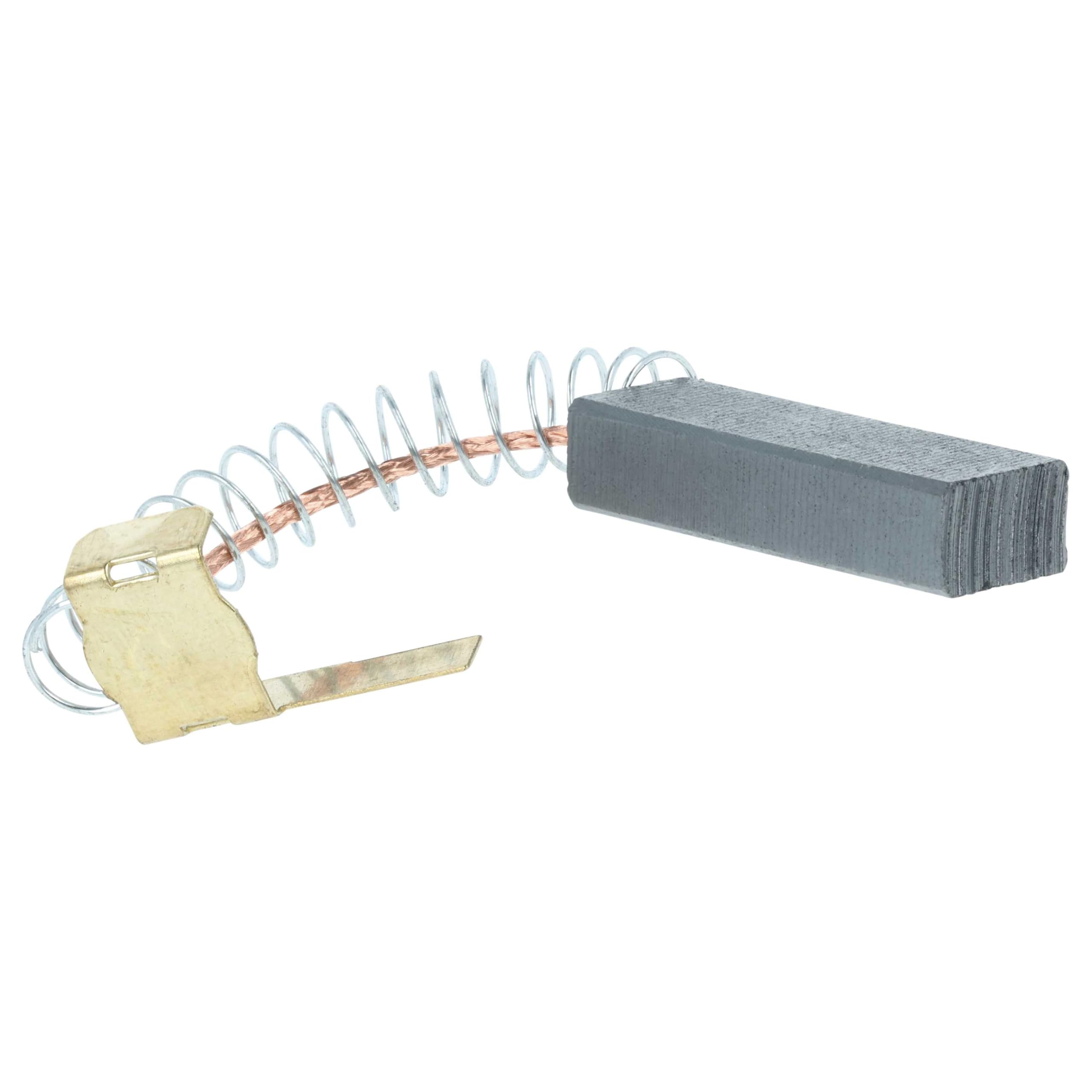 vhbw Spazzole Carbone Aspirapolvere Midea 6,5x10x30 mm 2 Pezzi Grafite