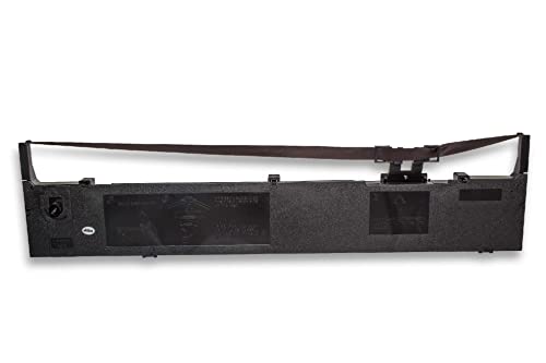vhbw C13S015086 nastro inchiostrato nero per Epson LQ-2190