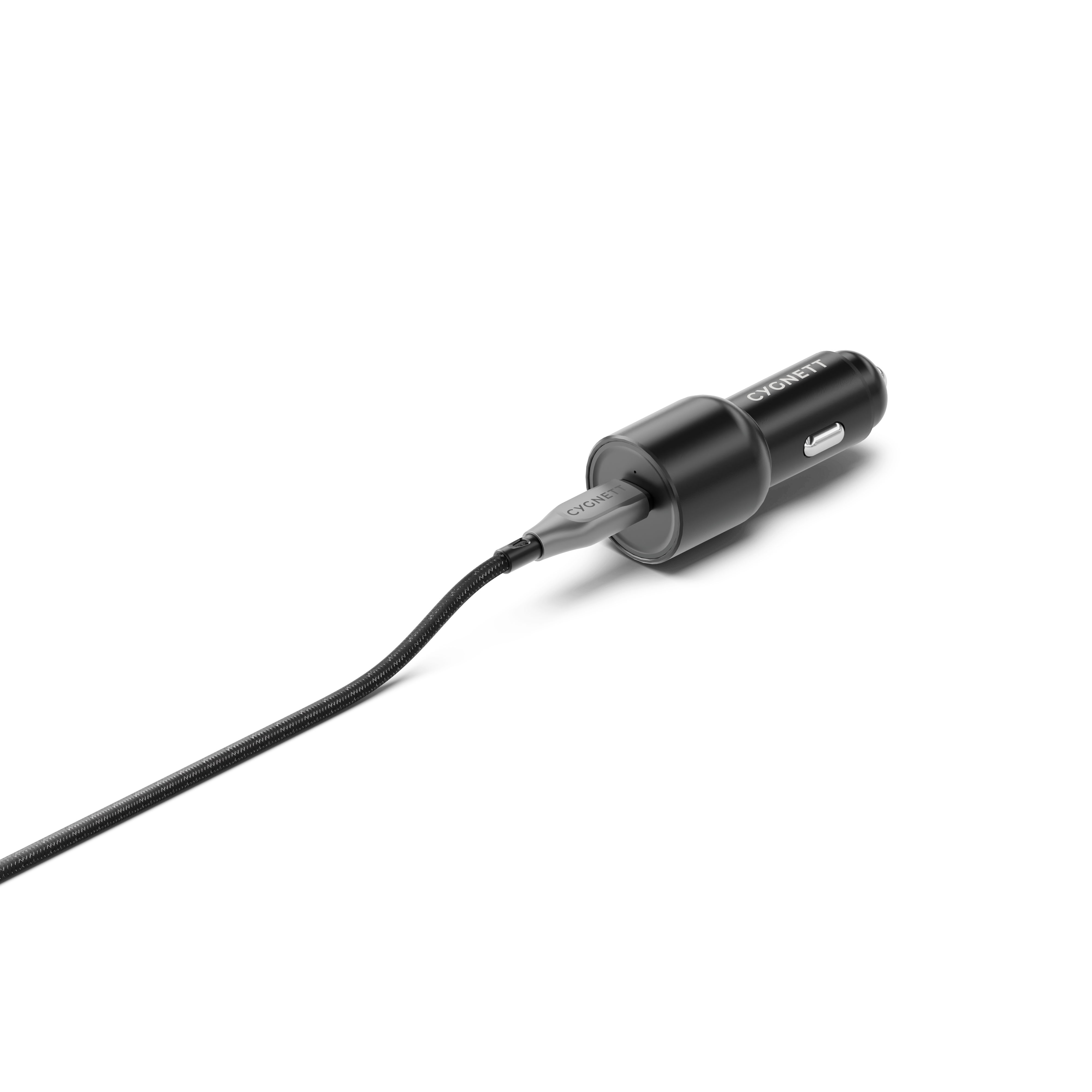 Cygnett Caricabatterie auto USB-C 65W nero ricarica PD