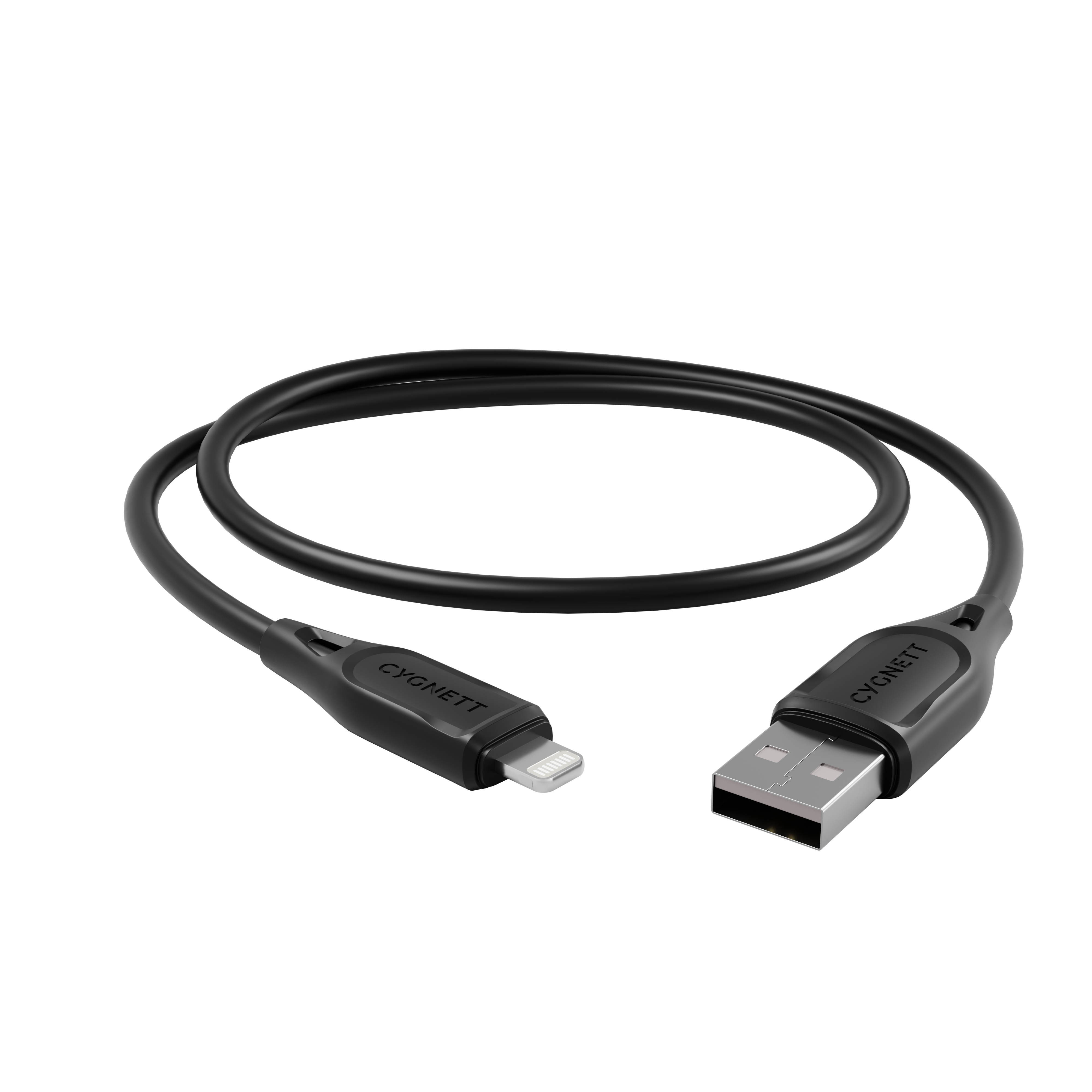Cygnett Essentials Gen 2 Cavo Lightning a USB-A 1m Nero 12W