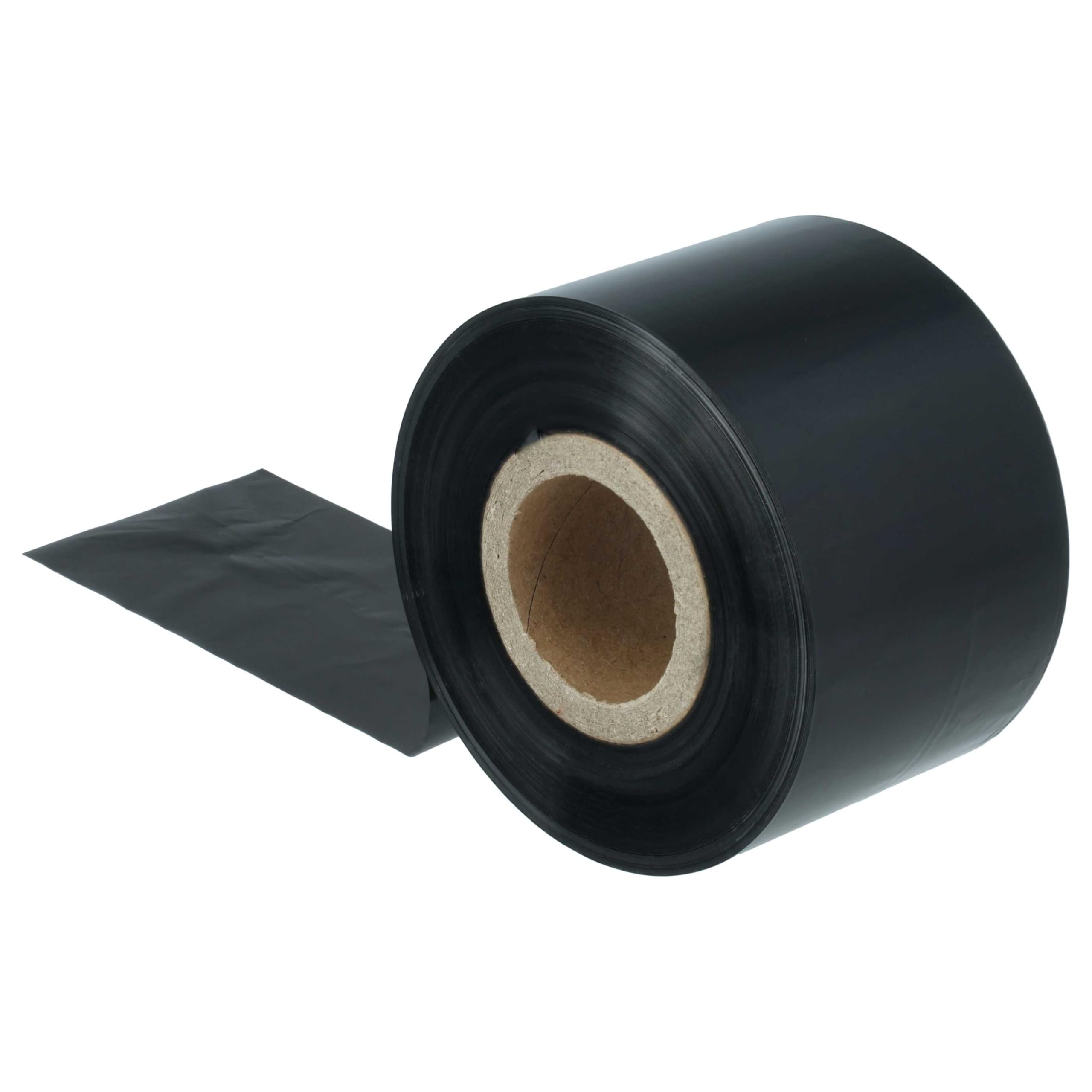 vhbw nastro termico 40mm x 300m 10 pezzi cera nero