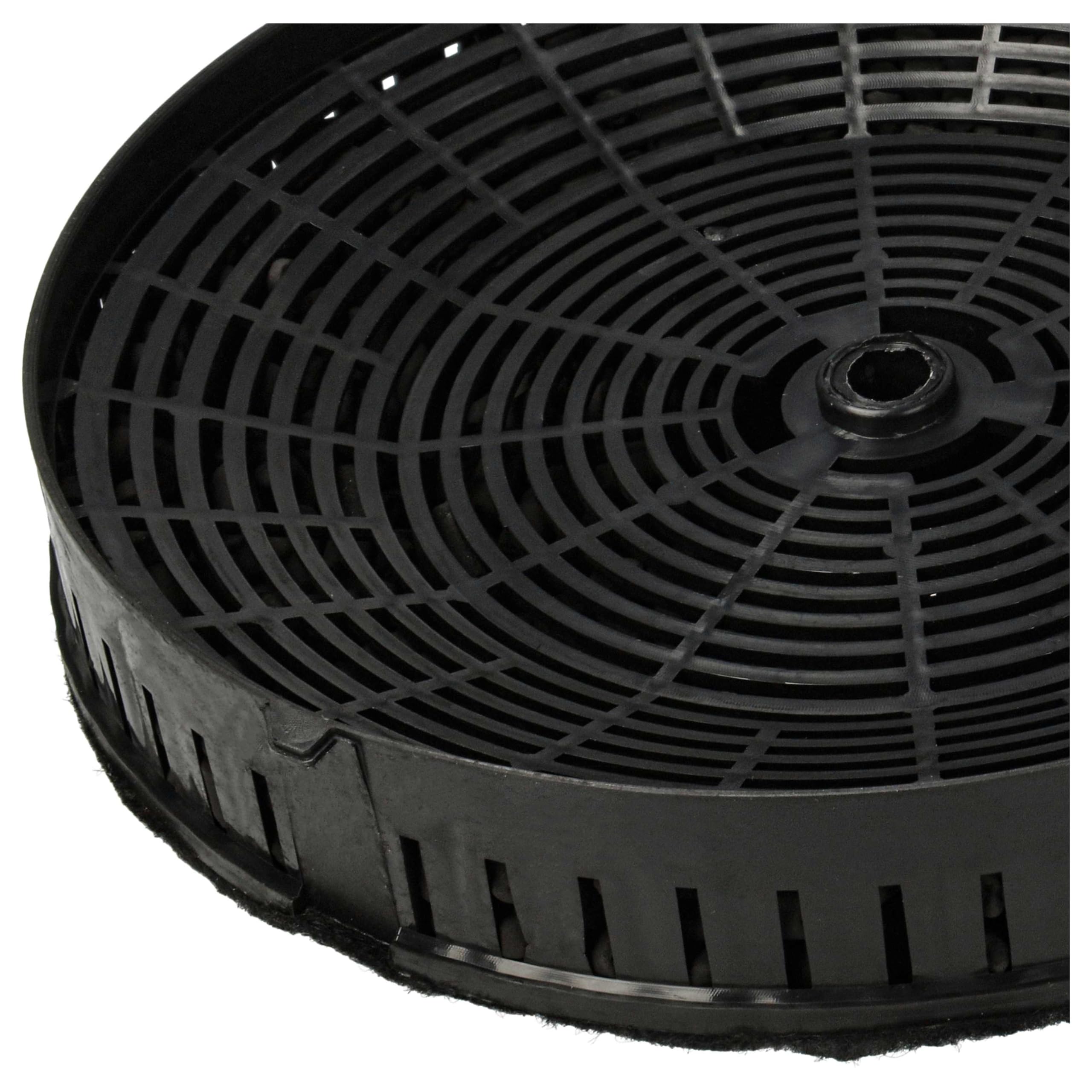 vhbw Filtri Cappa Elica BOXIN LX 2 Pezzi Carboni Attivi 17,2cm