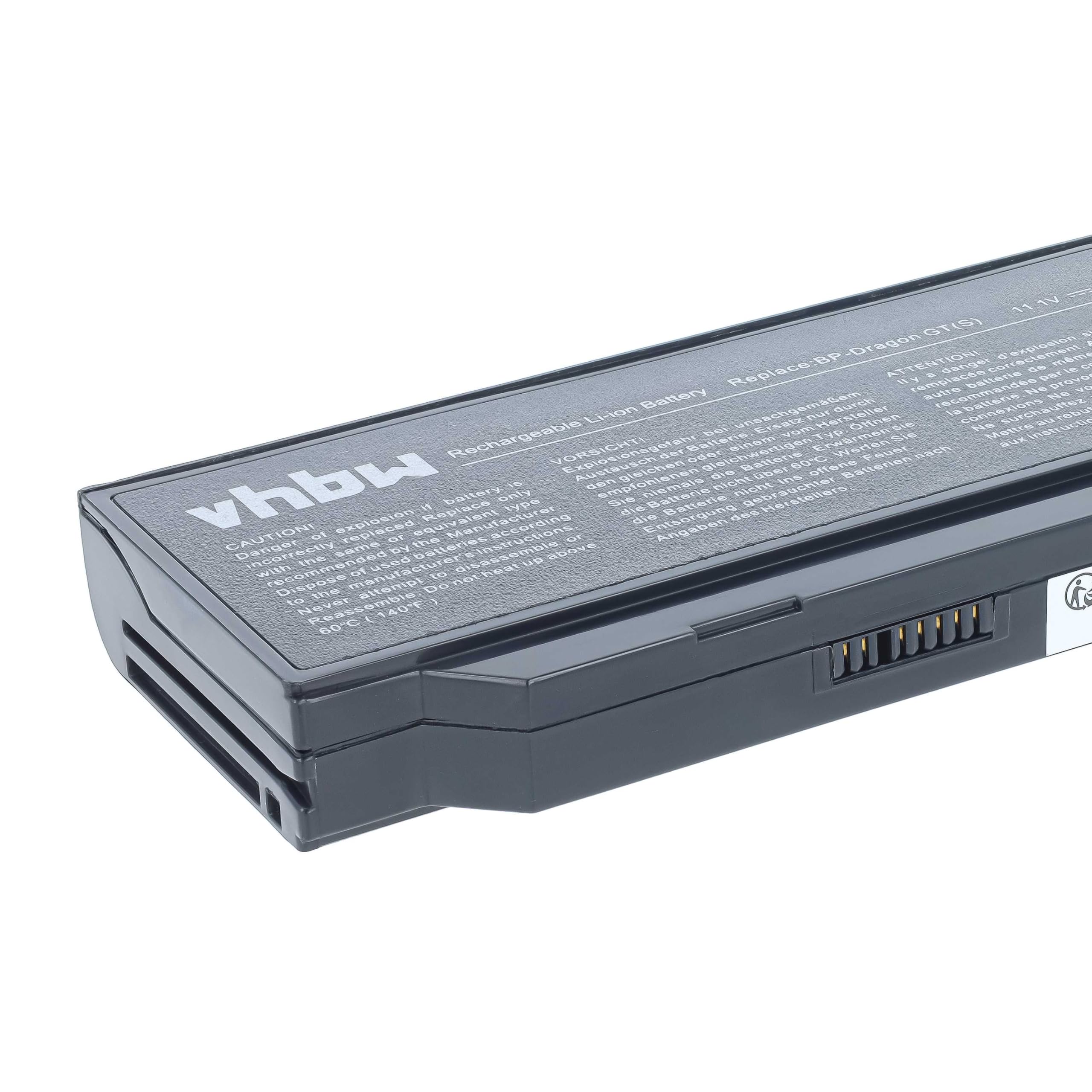 vhbw Akoya E8410 batteria notebook 6600mAh 11,1V Li-Ion