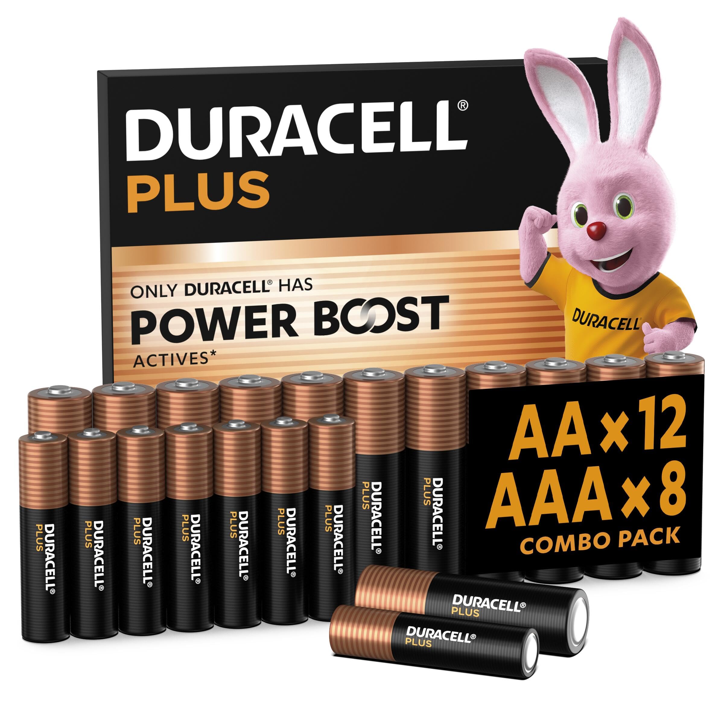 Duracell Plus Batterie Alcaline AA 1,5V 36 pezzi boost