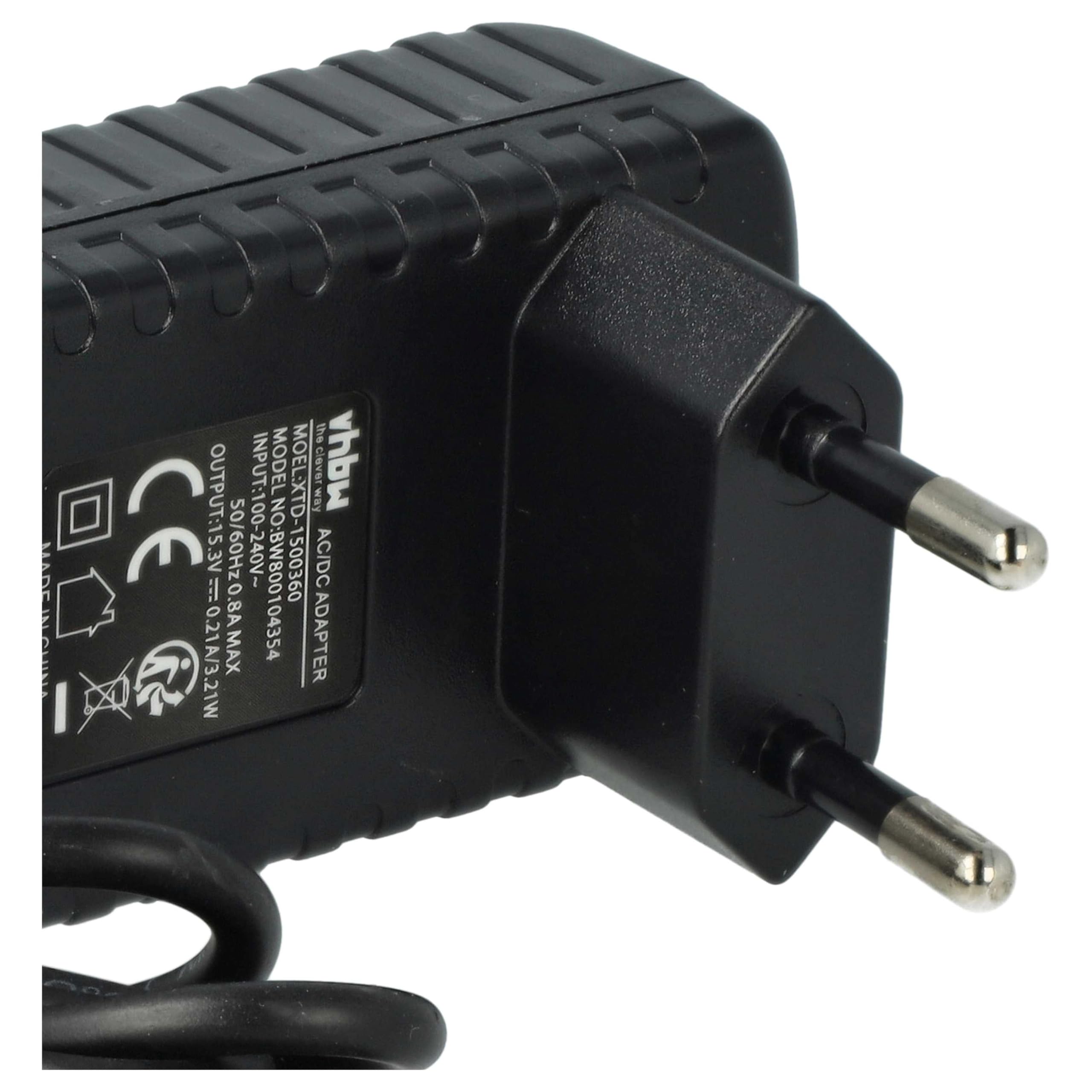vhbw Alimentatore Black Decker EPC12 12B 150 cm nero