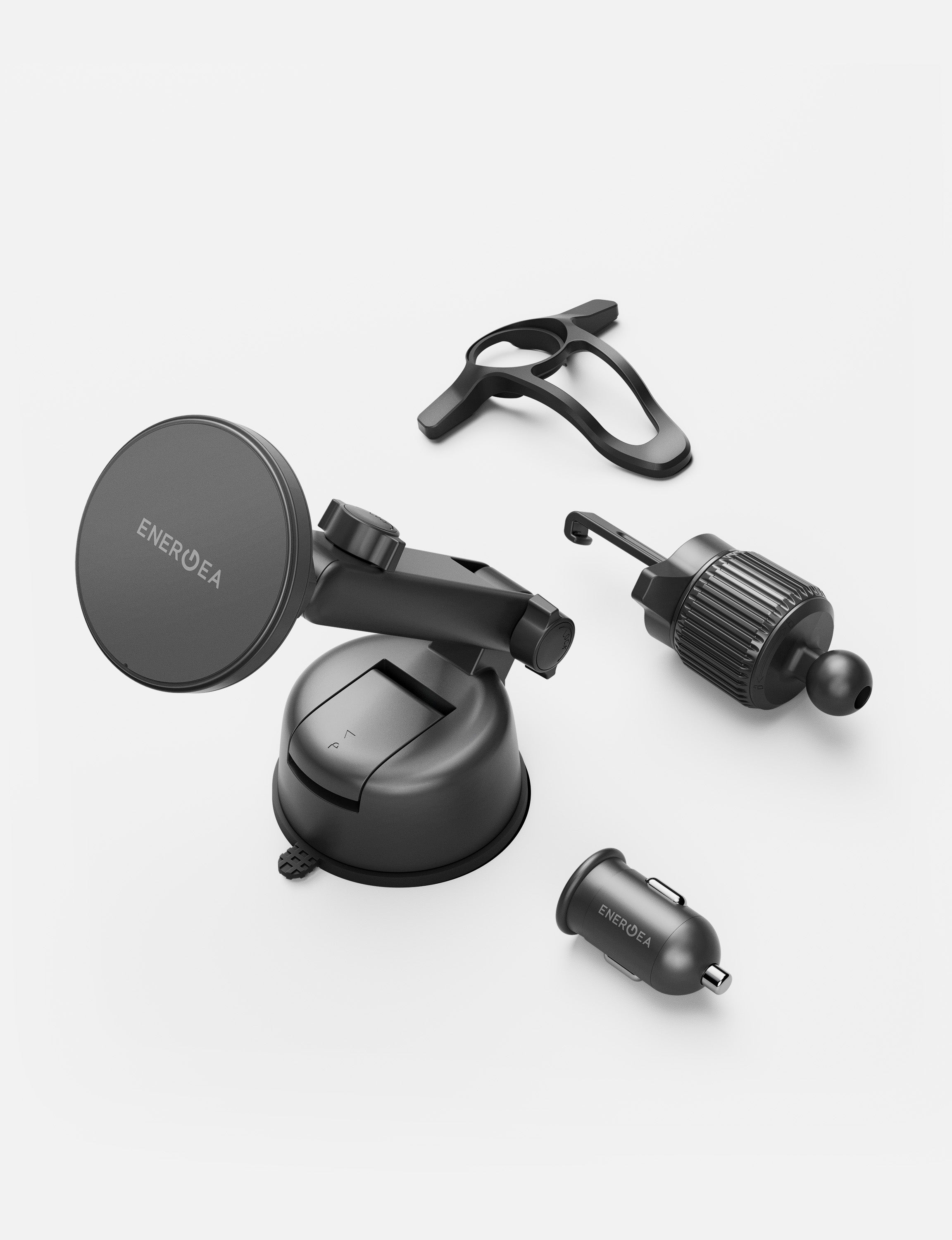 ENERGEA MagDrive Kit Caricatore Auto Wireless Gunmetal