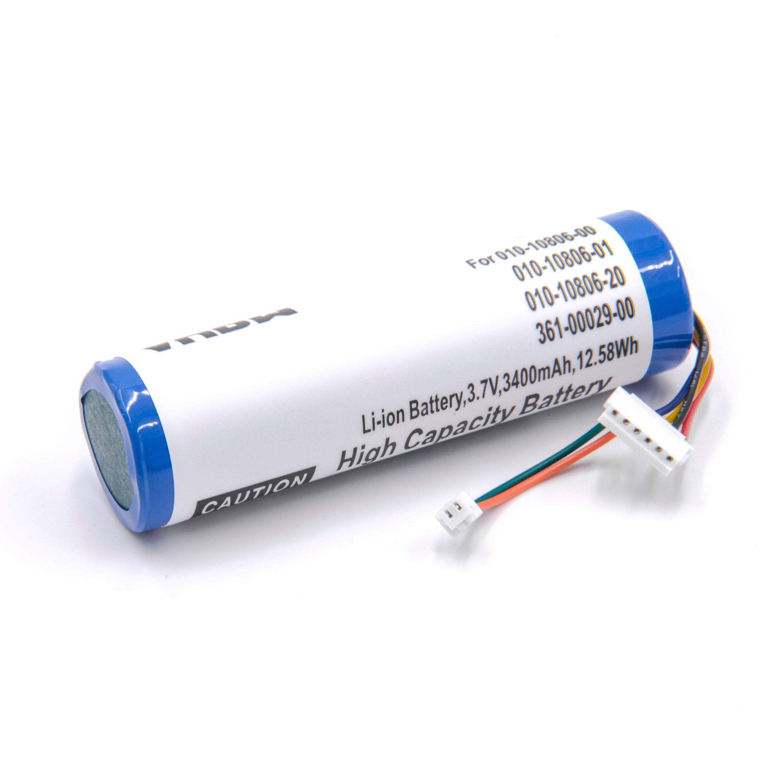 vhbw Batteria 2600mAh per Garmin Astro 320 collare cani Li-Ion