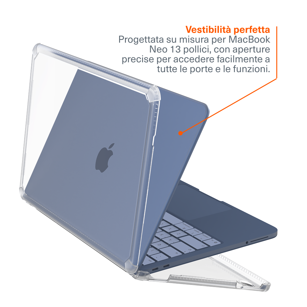 Cygnett ClearShield Cover MacBook Neo 13 Trasparente