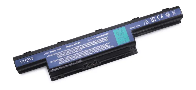 vhbw Travelmate 5760G batteria laptop 4400mAh 11,1V