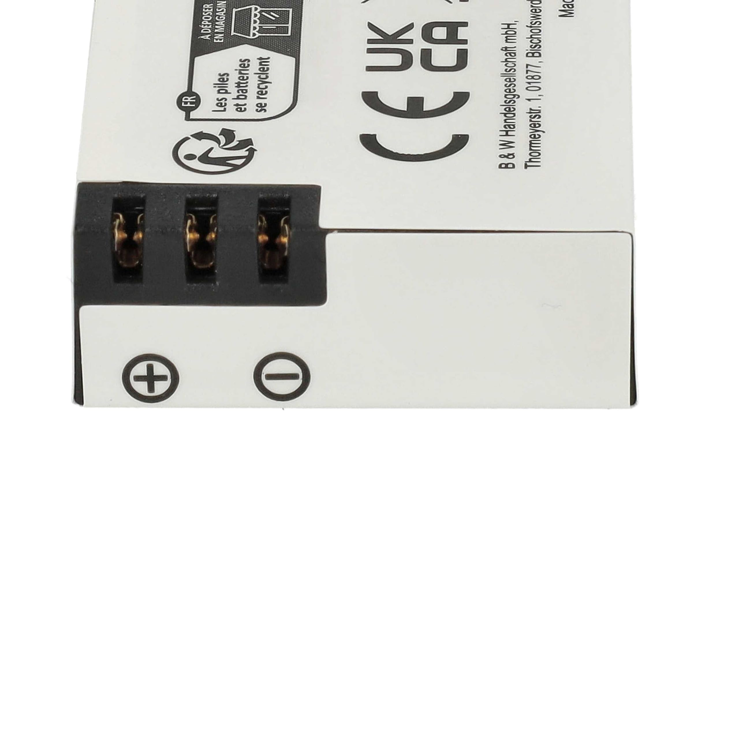 vhbw Set 2 batterie action cam SJ4000 900mAh per DBPower