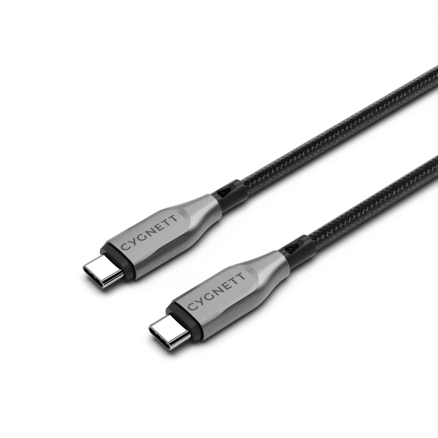 Cygnett Armoured cavo USB-C USB-C 1m nero 100W