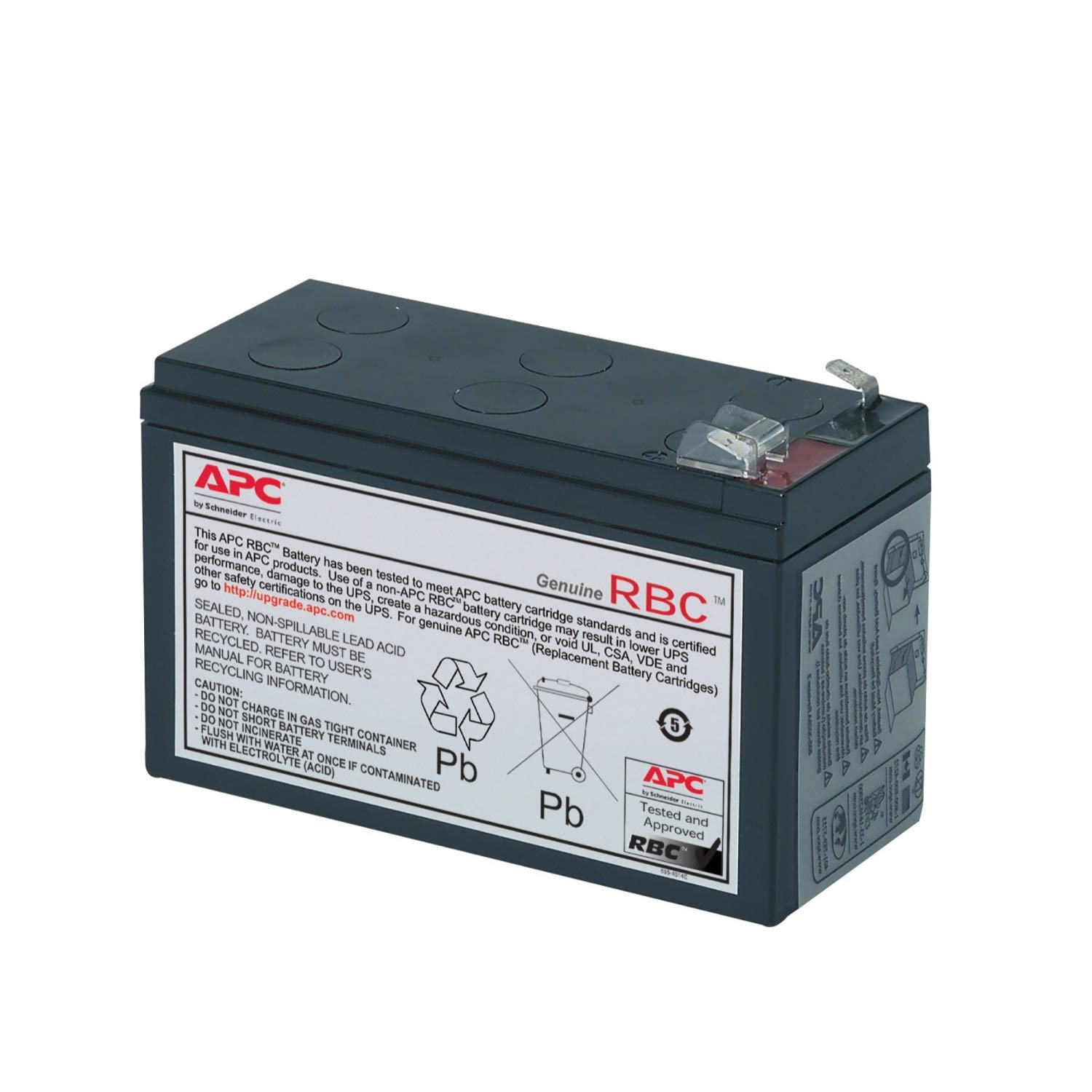 APC APCRBC106 batteria UPS per BE400-IT piombo-acido