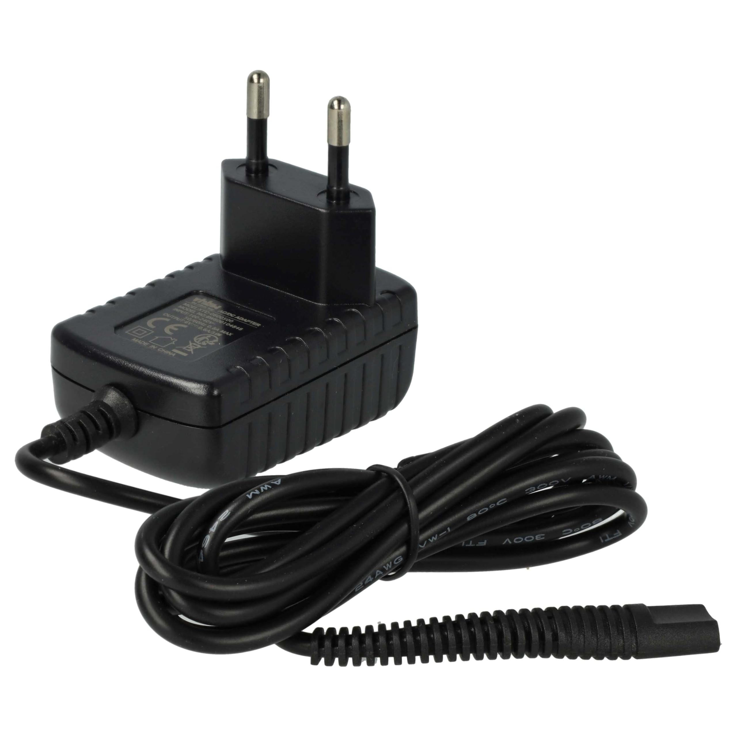 vhbw Alimentatore Rasoio Compatibile Braun CruZer Spina EU