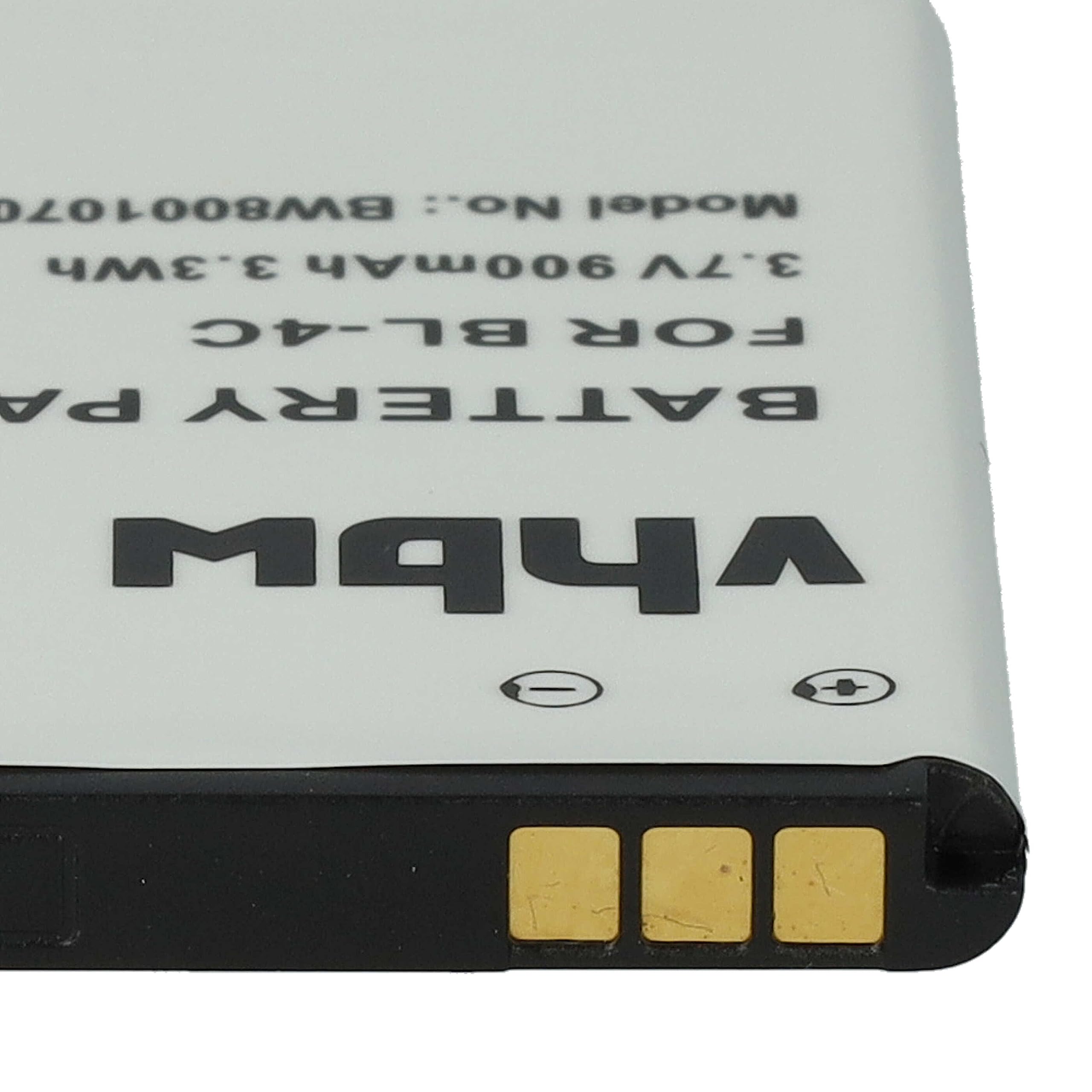 vhbw Batteria AK-C140 per Emporia C150 900mAh 1pz