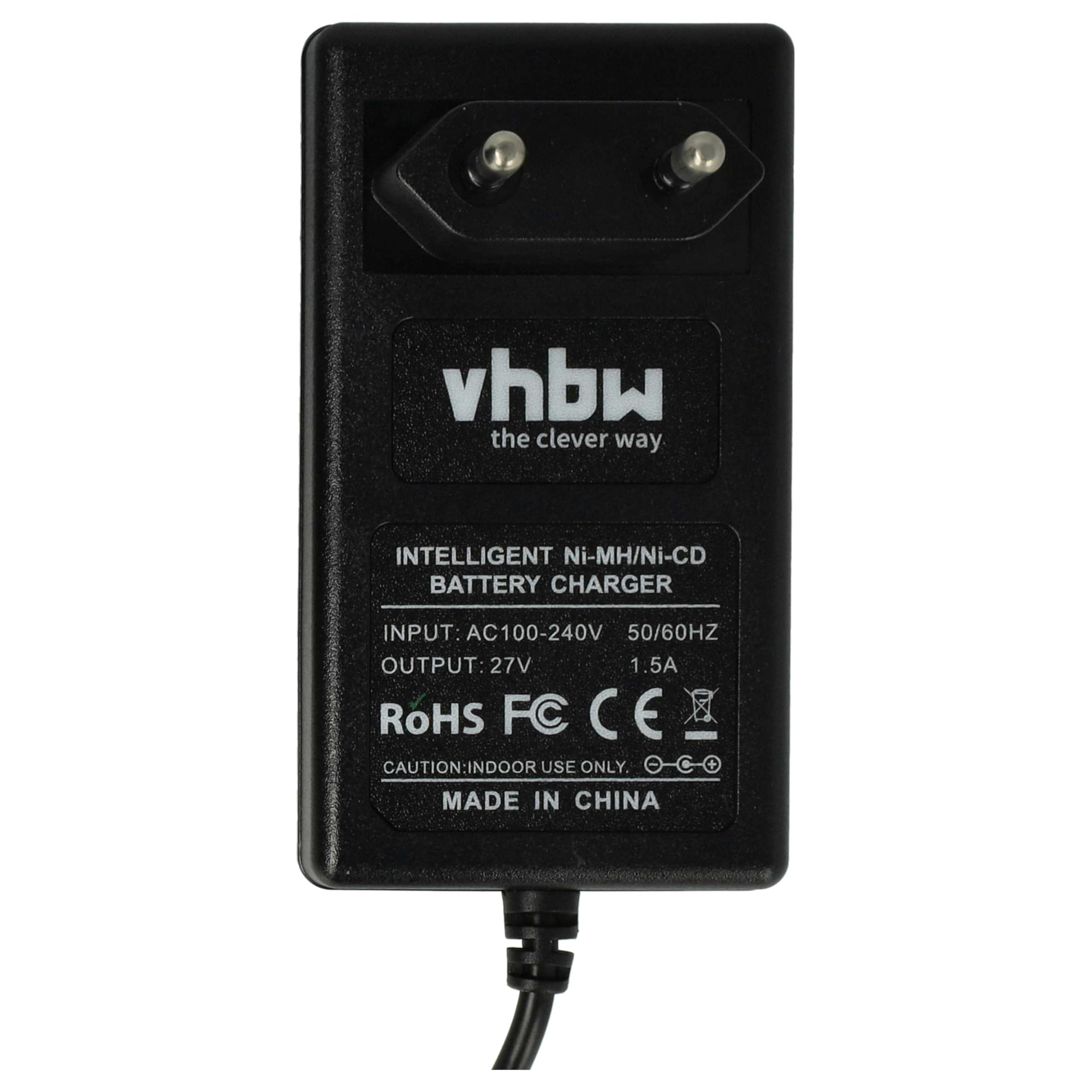 vhbw Caricabatterie Batterie per Hitachi 7,2-18V NiMH 1 slot