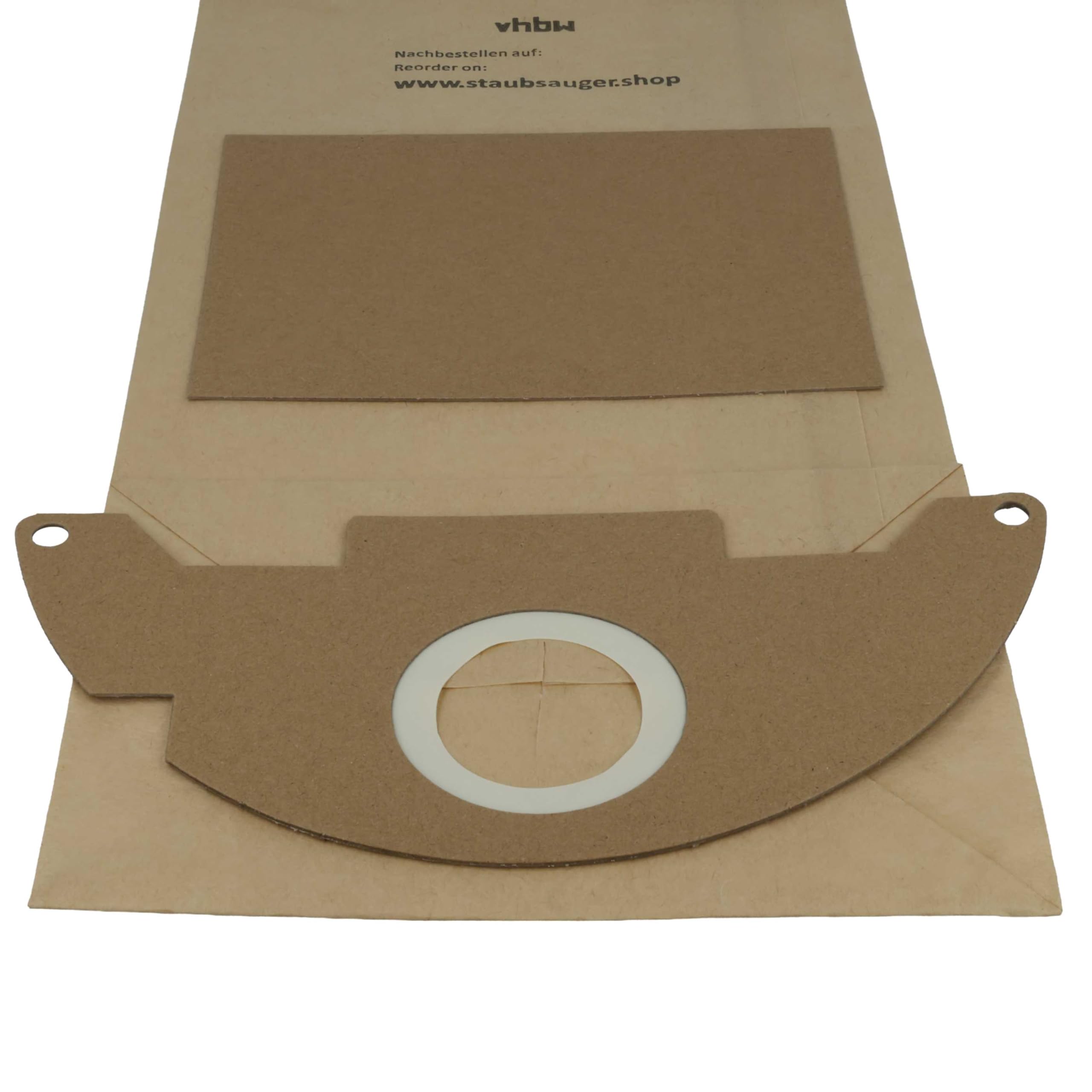 vhbw Sacchetti Aspirapolvere 10 Pezzi Carta per Karcher