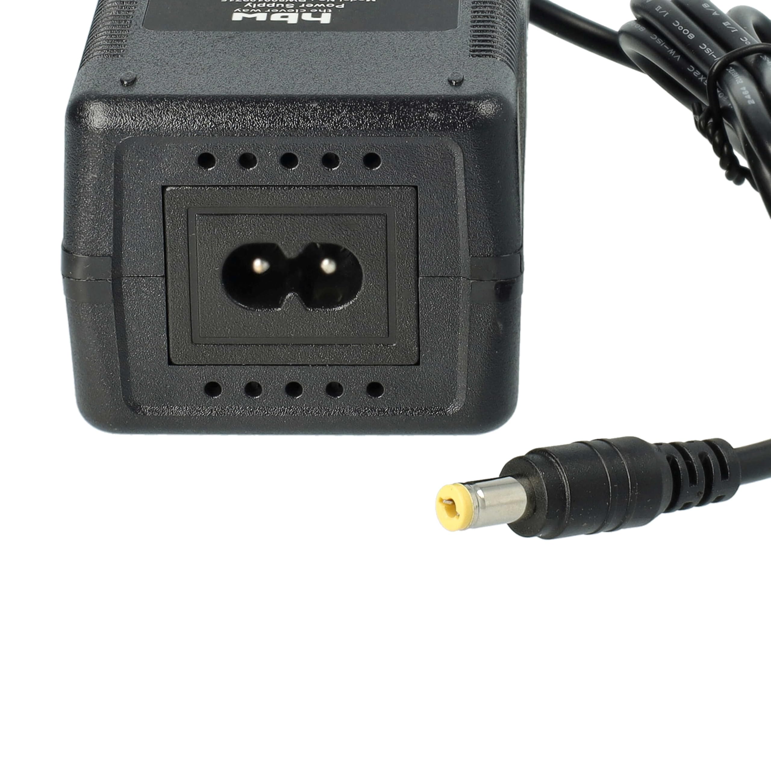 vhbw Caricabatterie per Bosch 1100 Connect Ebike 36V 60W