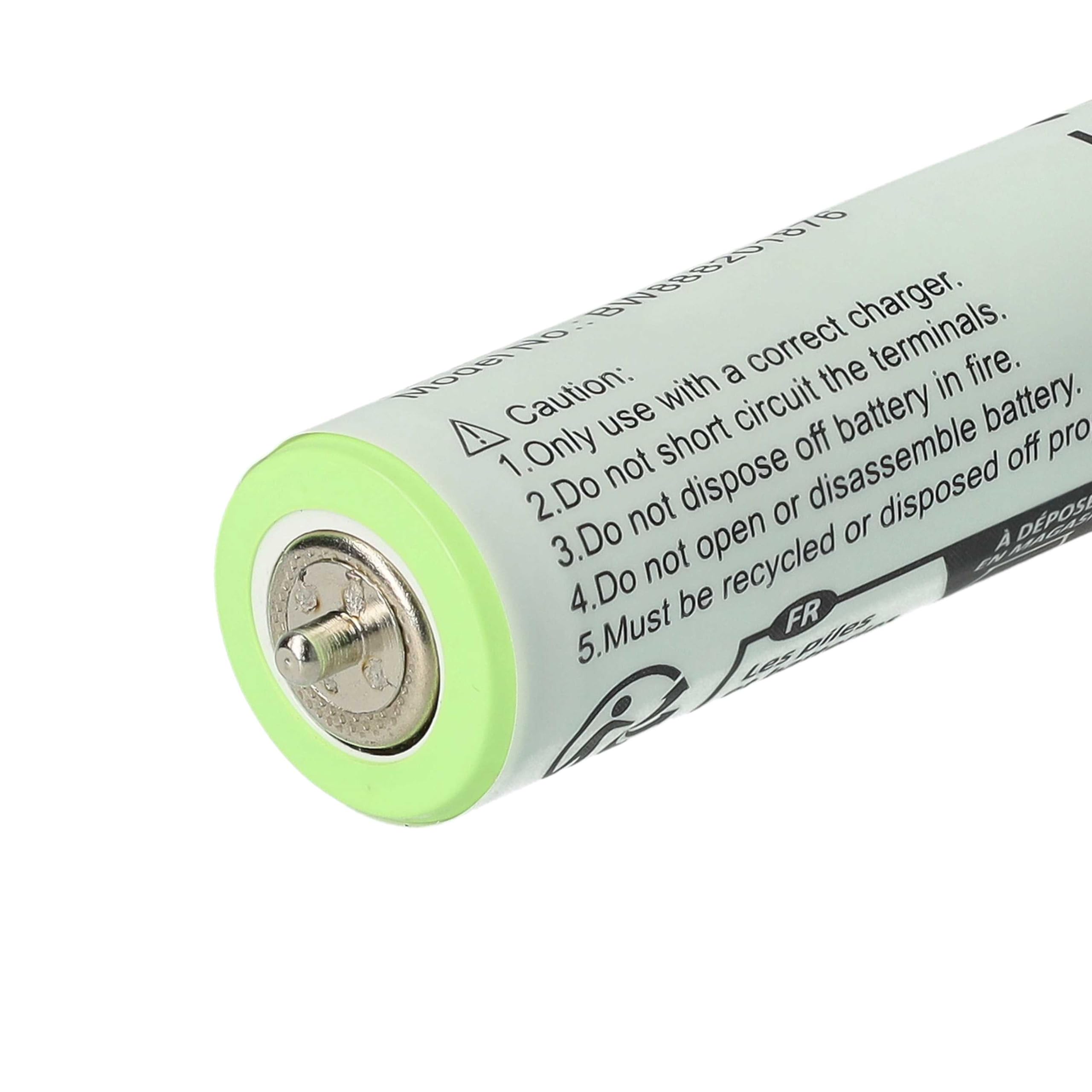 vhbw batteria rasoio Braun Series 1800mAh NiMH