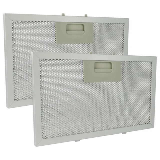 vhbw 10034877 filtro cappa 2 pezzi antigrasso alluminio