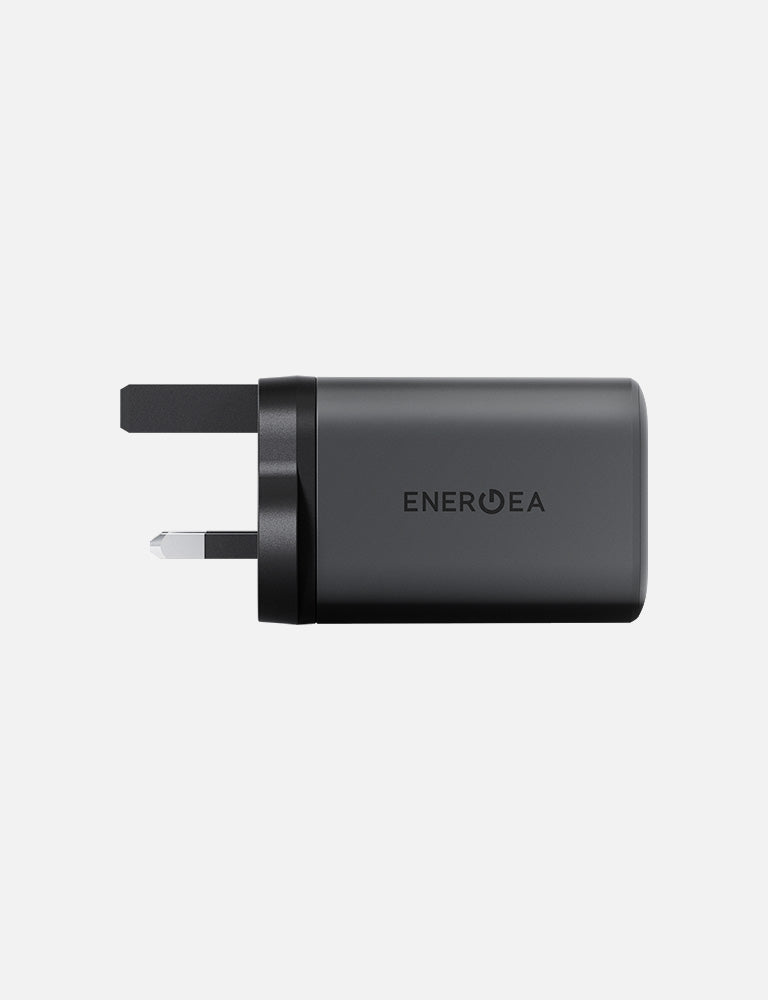 Energea AmpCharge Mini 100 caricatore GaN 100W Gunmetal