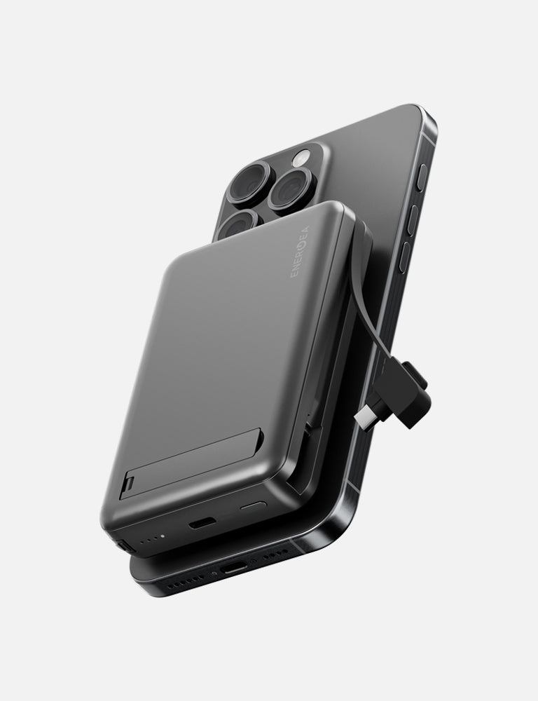ENERGEA MagPac Pro+ power bank gunmetal 10000mAh