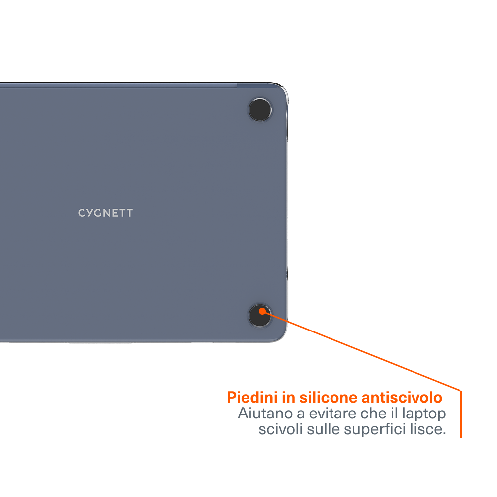 Cygnett AeroShield Custodia MacBook Neo 13 Trasparente