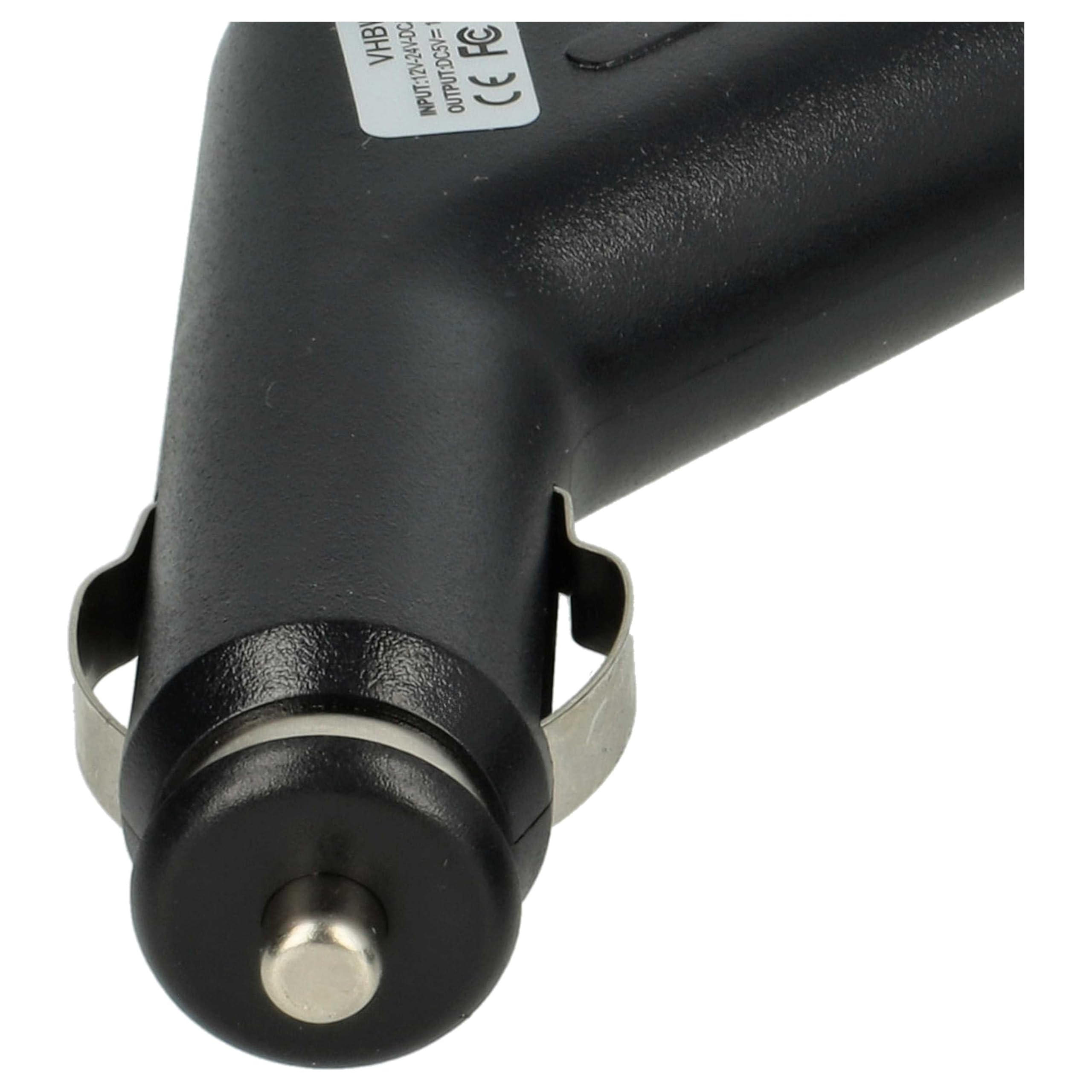 vhbw caricabatterie auto per Nokia 3310 nero 12V/24V