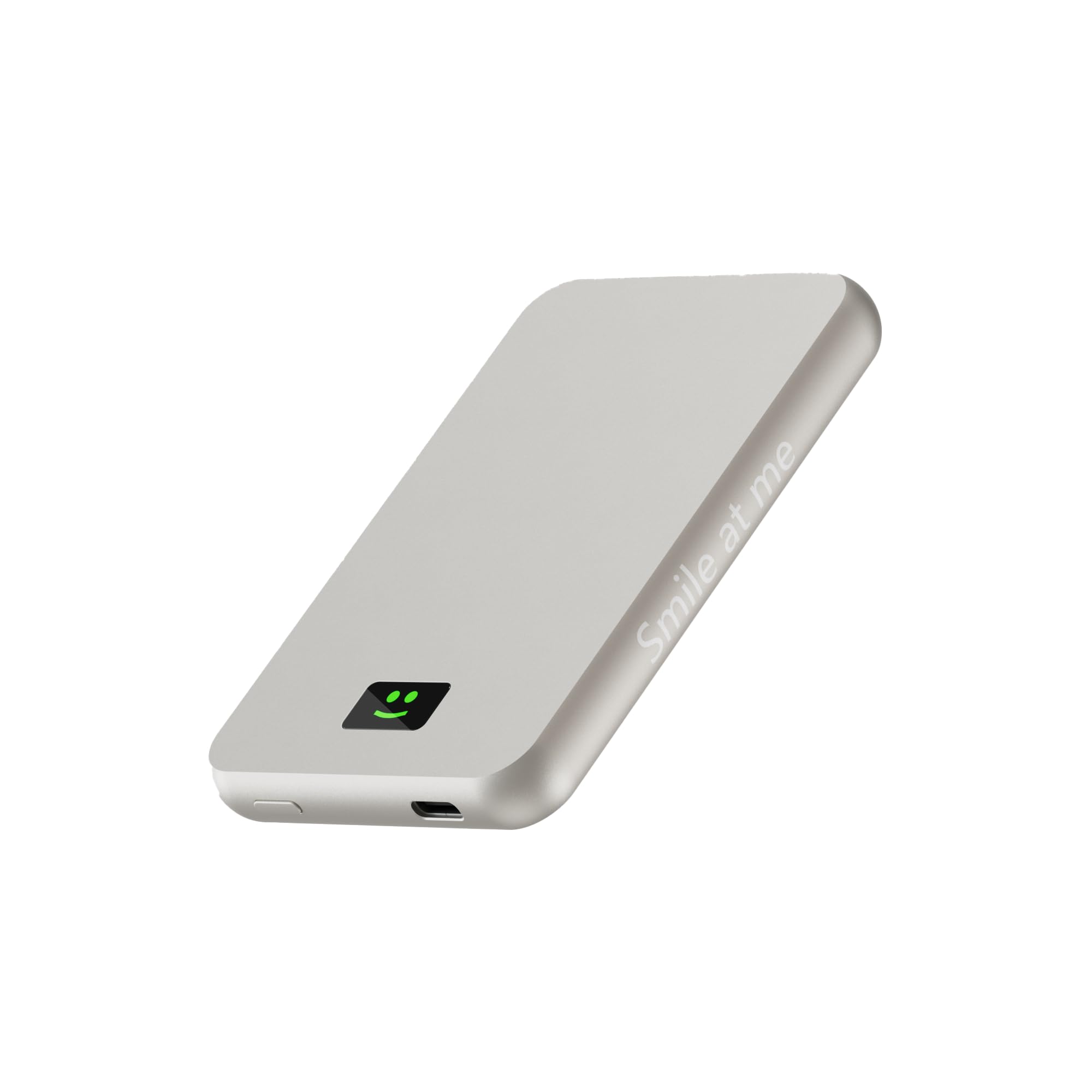 Xoopar Smile Power Bank 5000 mAh Grigio MagSafe