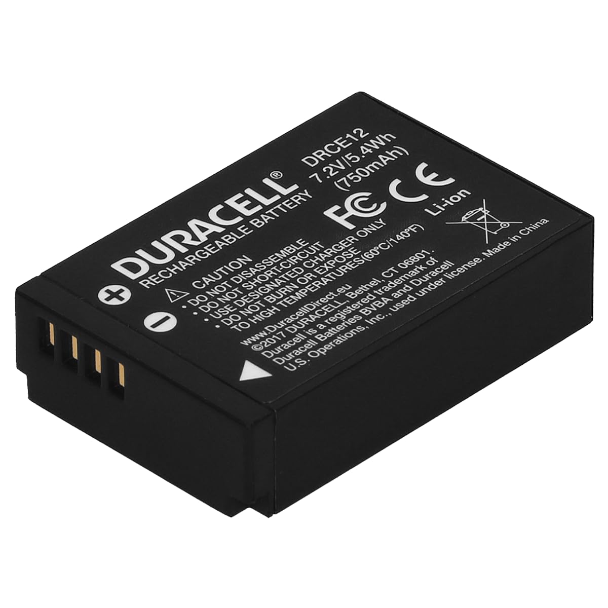Duracell DRCE12 Batteria Canon LP-E12 fotocamera 7,2V 600mAh