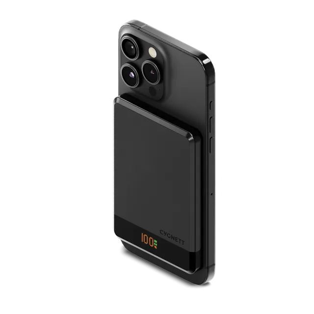 Cygnett MagSlim Power Bank Magnetico 5K Wireless Nero