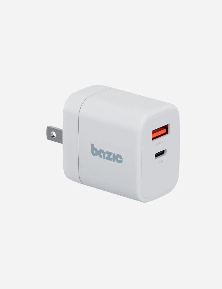 Energea Velox 35 US caricatore GaN 35W bianco