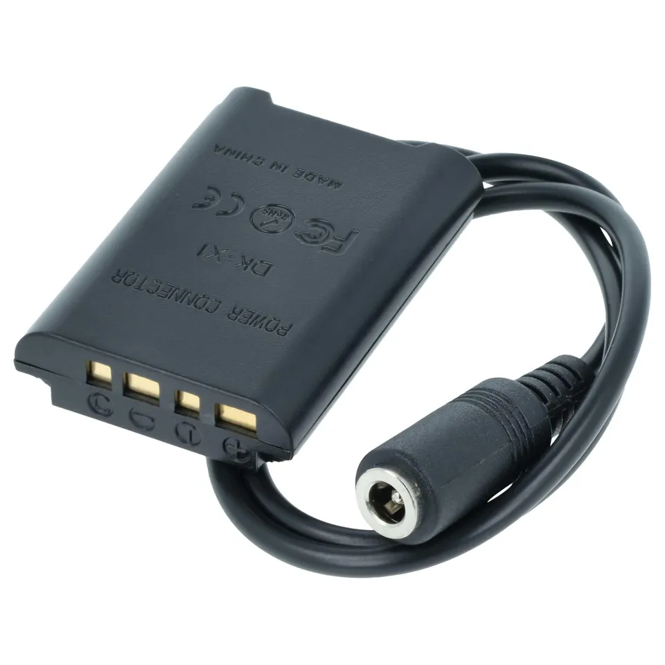 vhbw Accoppiatore CC per Sony NP-BX1 Nero 6 cm