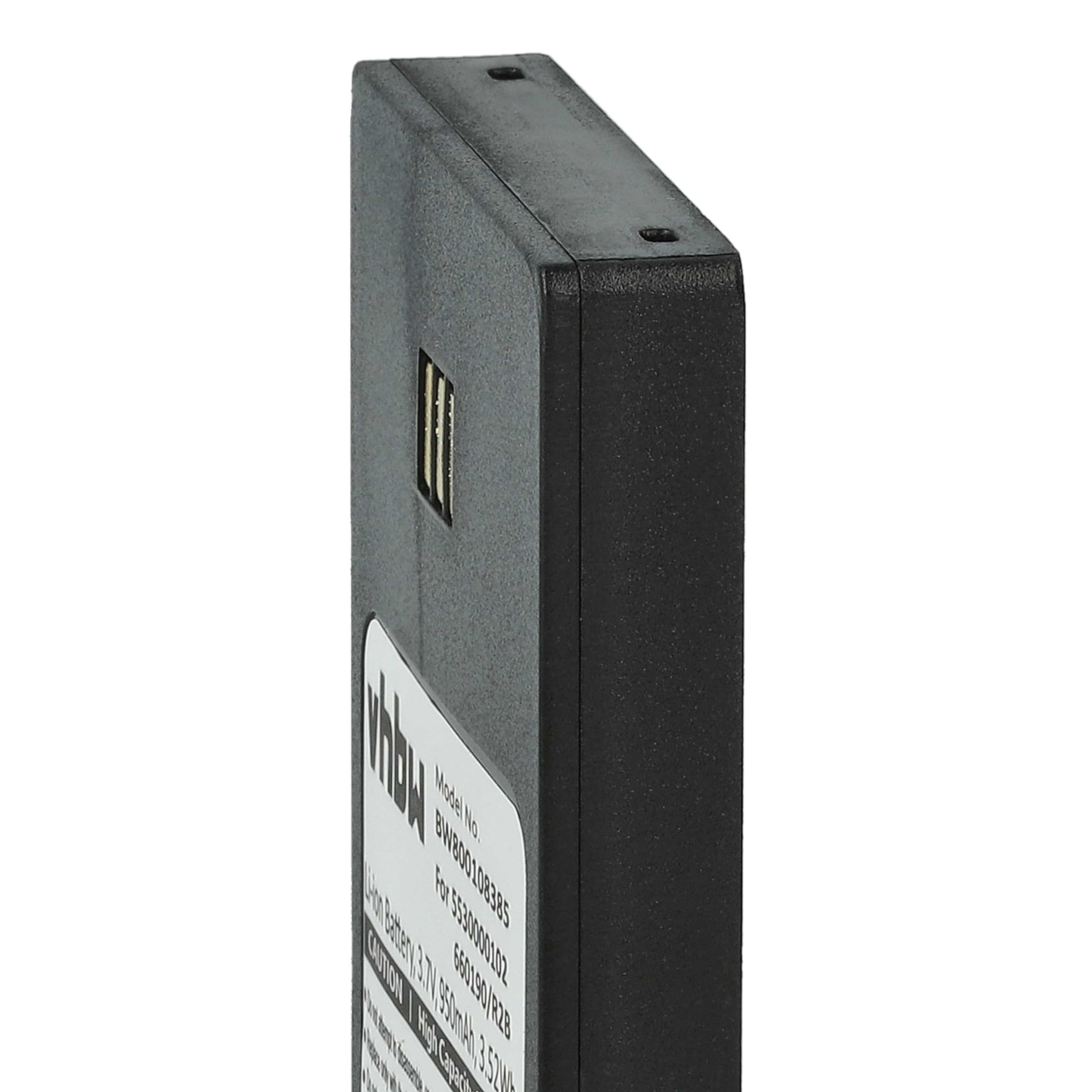 vhbw 9D62 batteria cordless telefono 950mAh Li-Ion