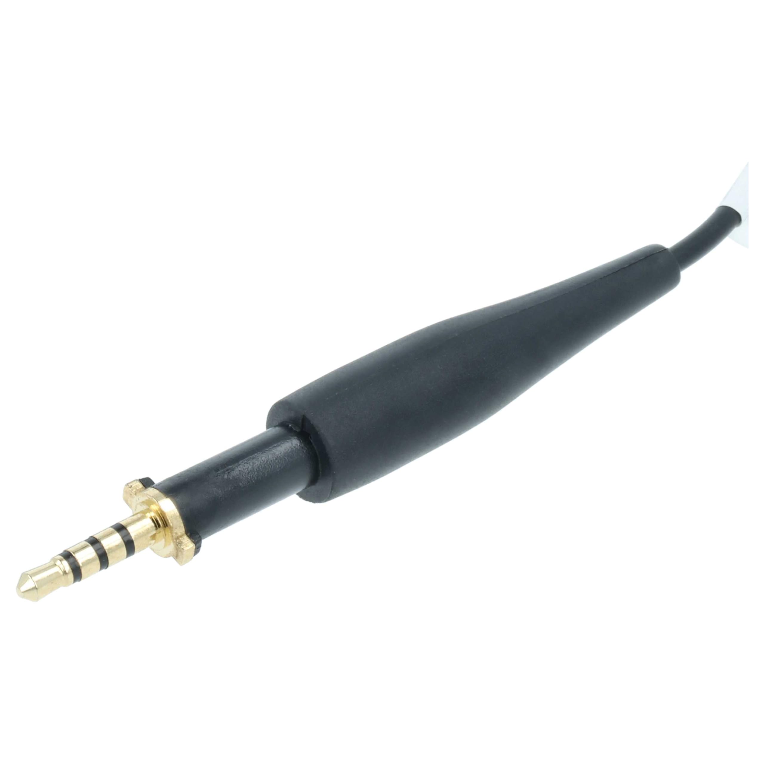 vhbw Cavo audio AUX per AKG K450 cuffie jack 110cm nero