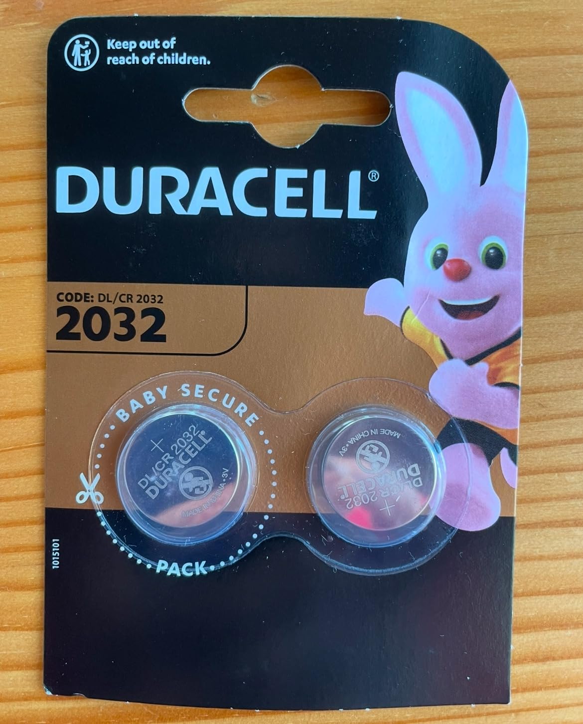 Duracell Batteria CR2032 pila bottone litio 15 pezzi