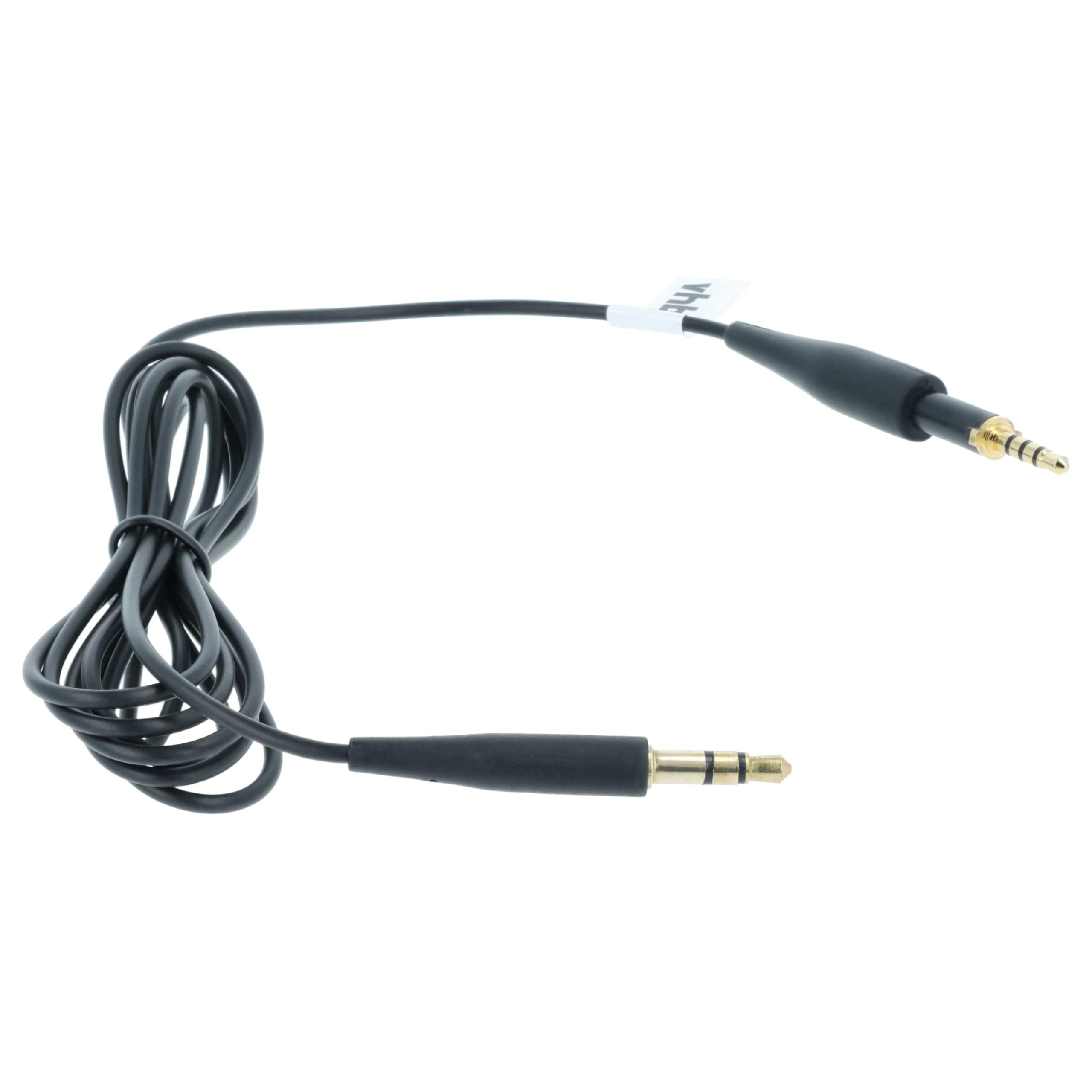 vhbw Cavo audio AUX per AKG K450 cuffie jack 110cm nero