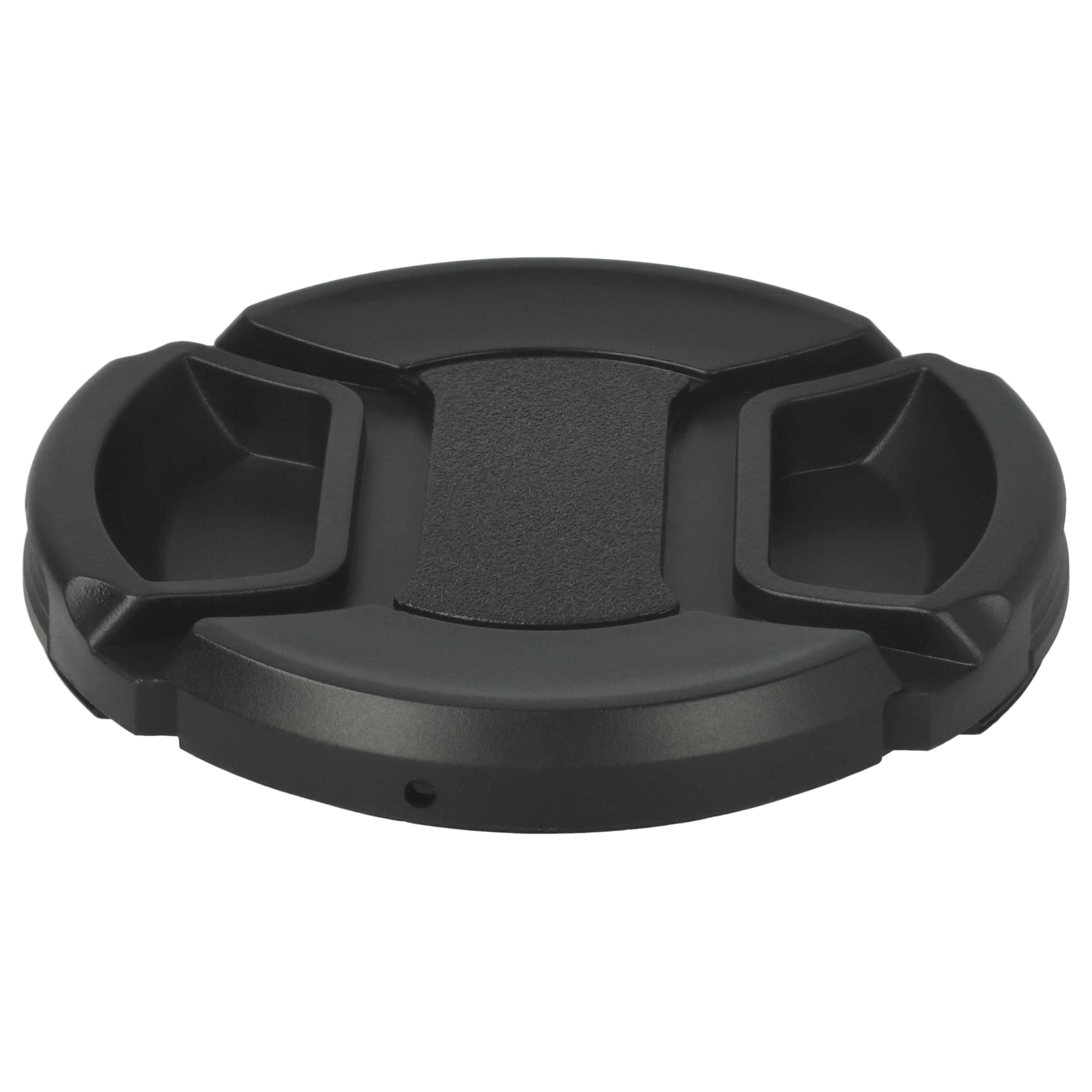 vhbw Copriobiettivo 58mm snap-on per fotocamera nero plastica