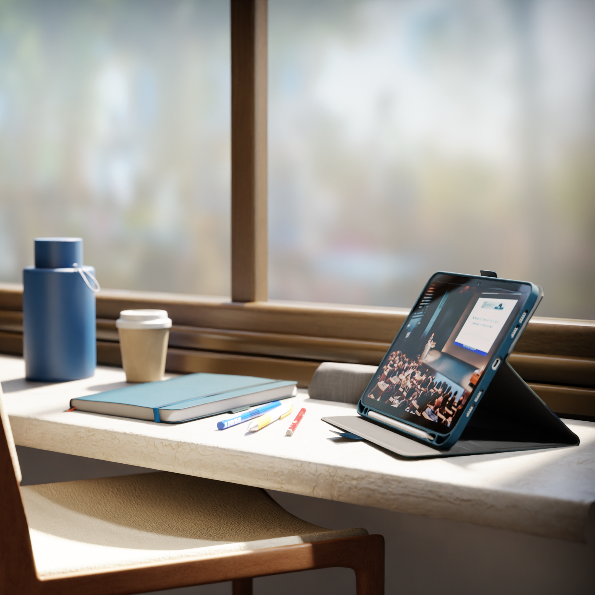 Cygnett TekView Folio Custodia iPad 11/10.9 blu navy slim