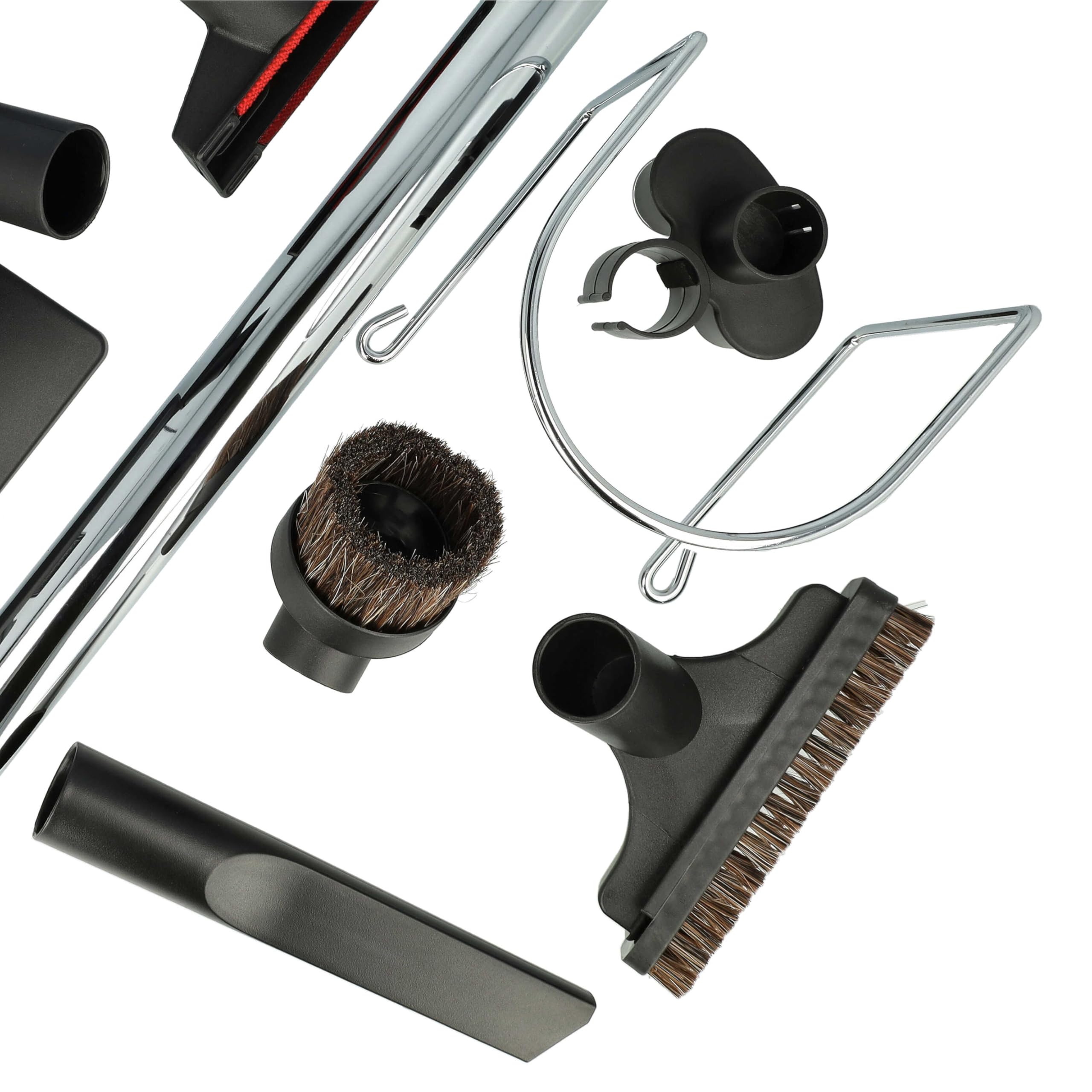 vhbw Set 9 accessori AEG aspirapolvere 32mm nero