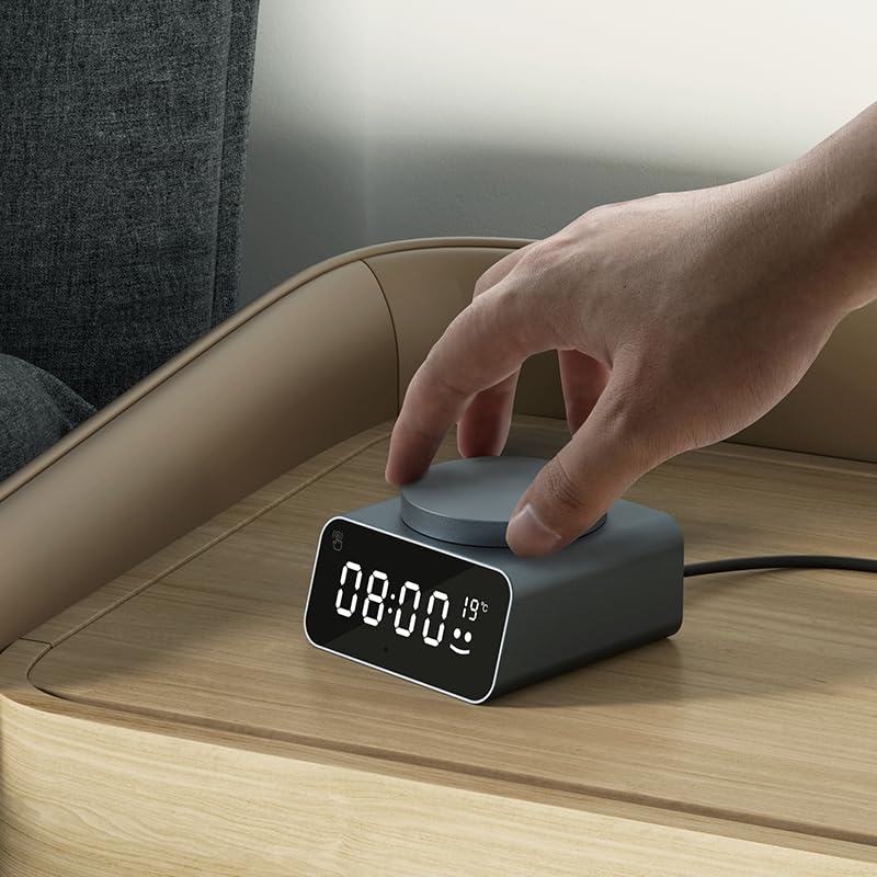 Xoopar Reddi Charge Sveglia Digitale Nera 15W