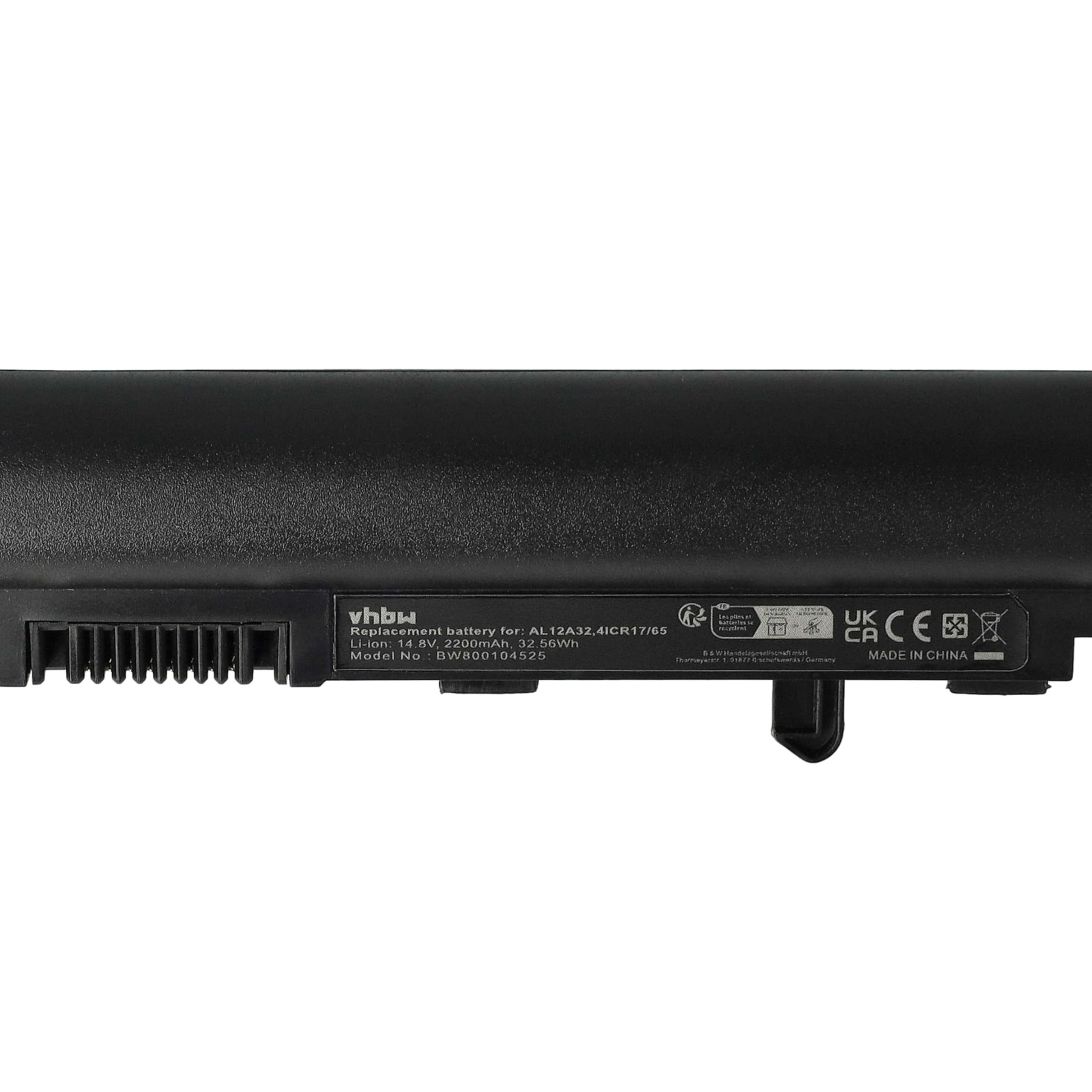 vhbw batteria notebook 2200mAh per Acer Aspire E1 14,4V