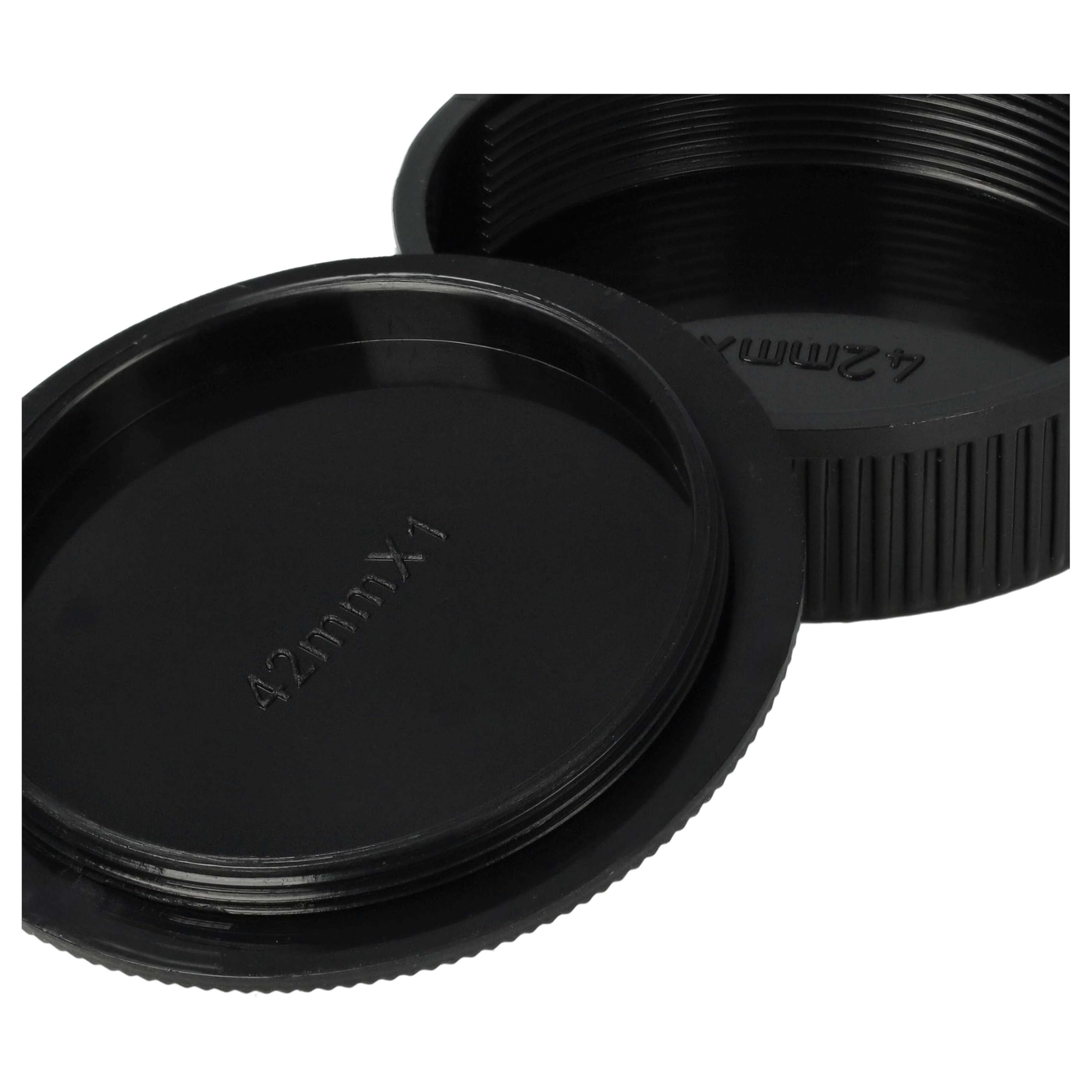 vhbw Copriobiettivo per Leica M42 plastica nero