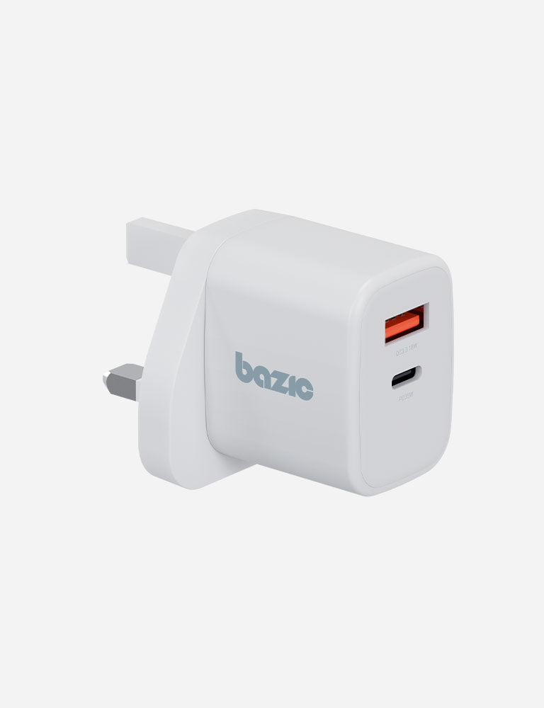 Energea Velox 35 UK caricabatterie muro Bianco 35W 2 porte