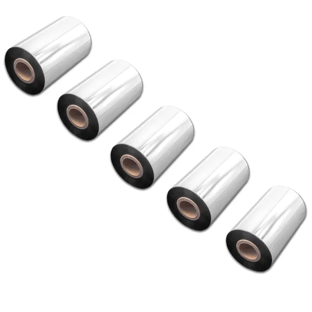 vhbw nastro termico 100mm x 300m 5 pezzi cera resina