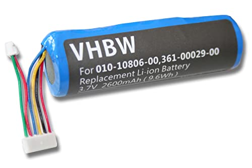 vhbw Batteria 2600mAh per Garmin Astro 320 collare cani Li-Ion