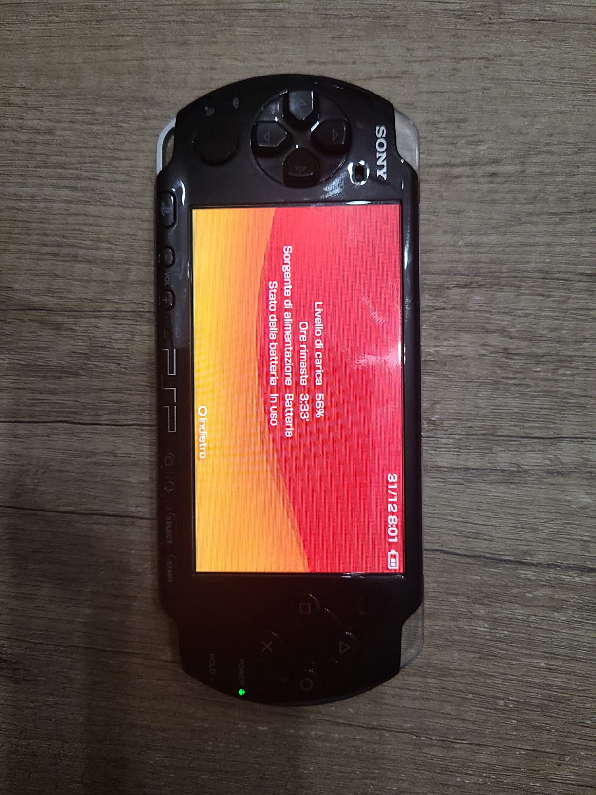 vhbw PSP-S110 batteria console PSP-2000 1200mAh 1 pezzo