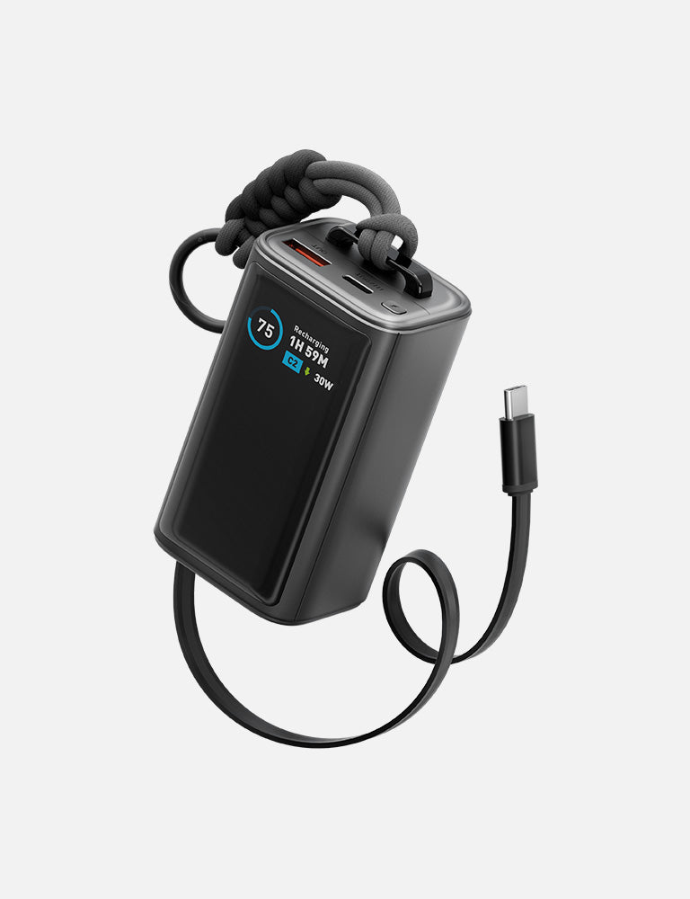 Energea ComPac Arc 45 power bank 10000mAh gunmetal
